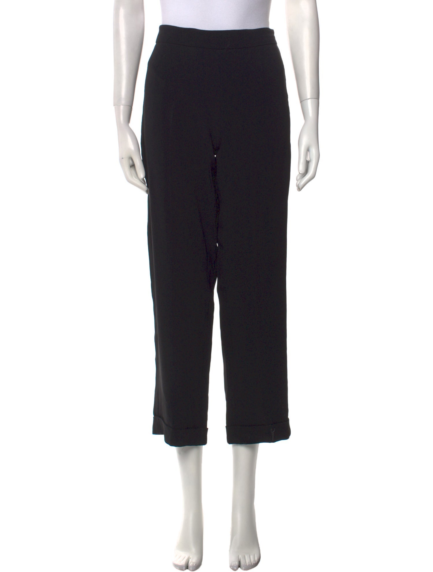 'S Max Mara Virgin Wool Straight Leg Pants