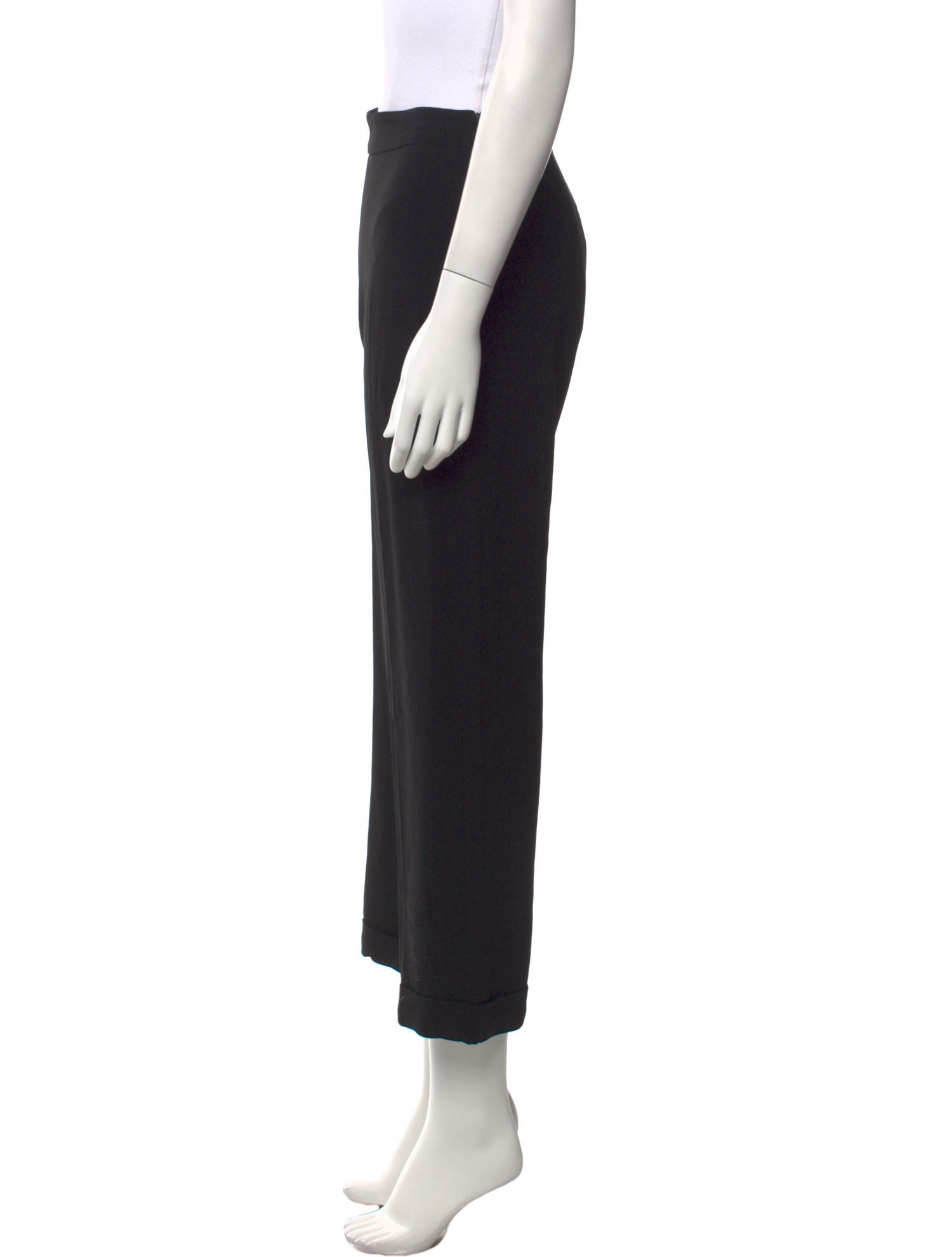 'S Max Mara Virgin Wool Straight Leg Pants