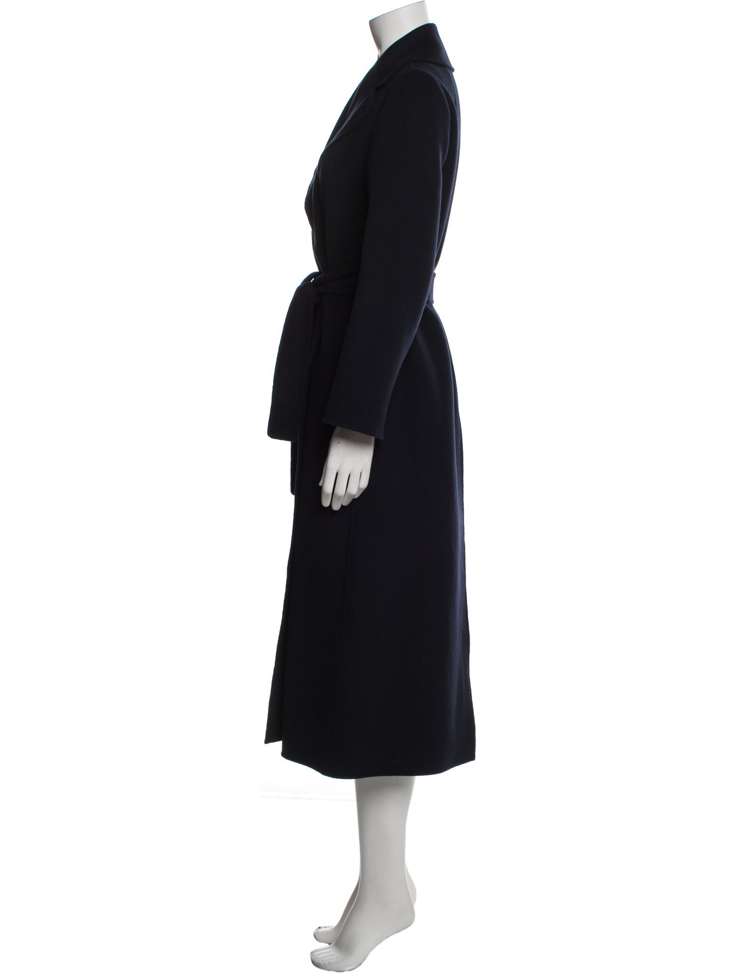 'S Max Mara Virgin Wool Trench Coat
