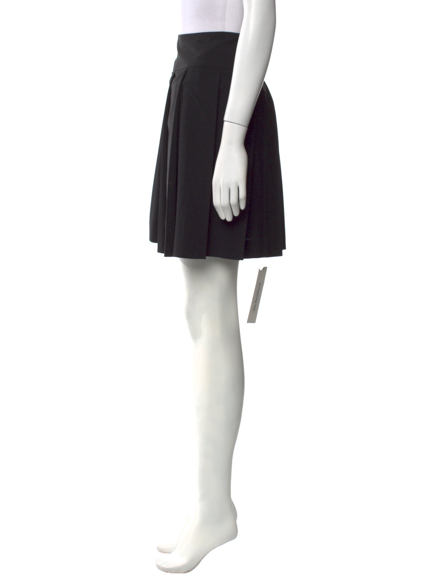 'S Max Mara Virgin Wool Mini Skirt
