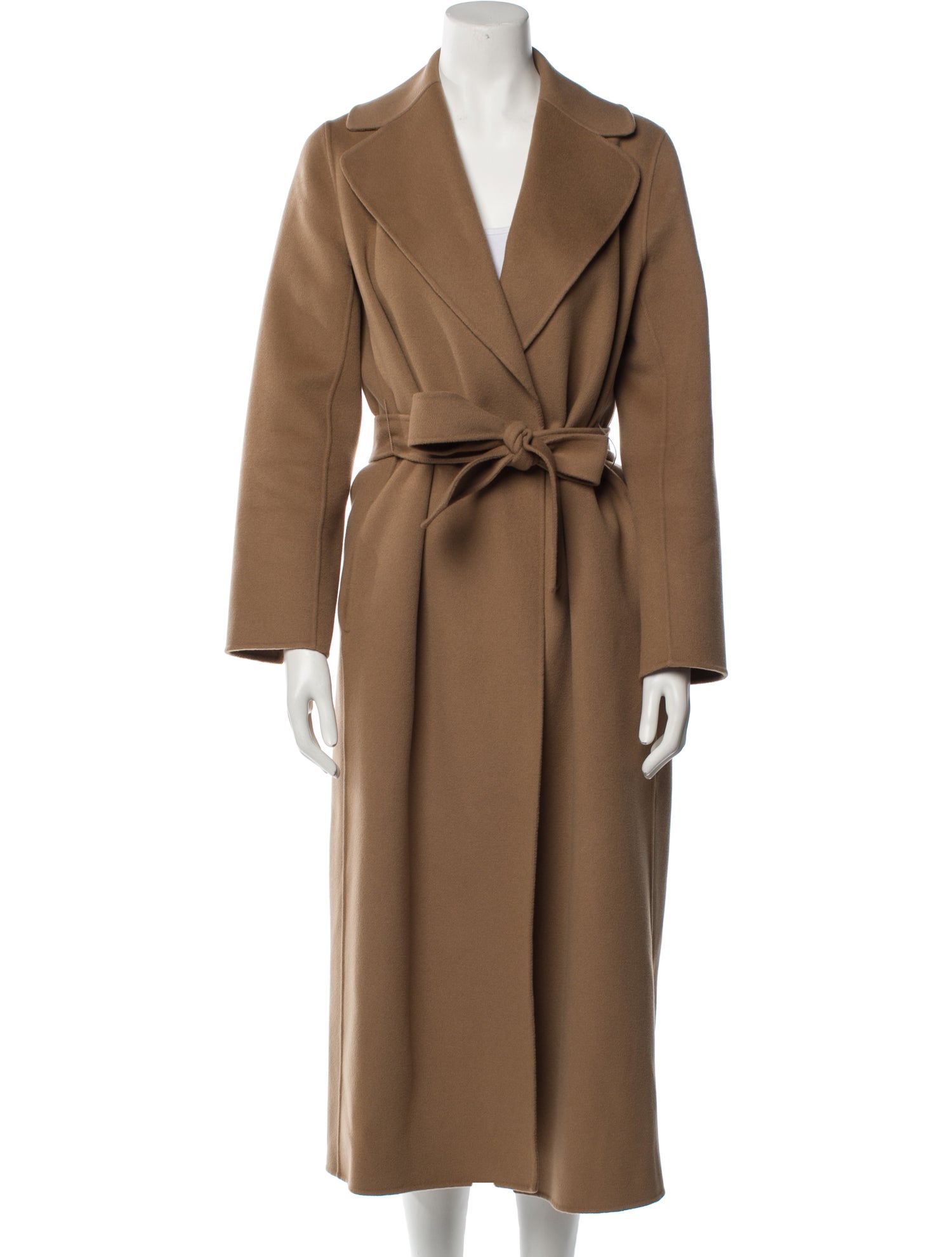'S Max Mara Virgin Wool Trench Coat