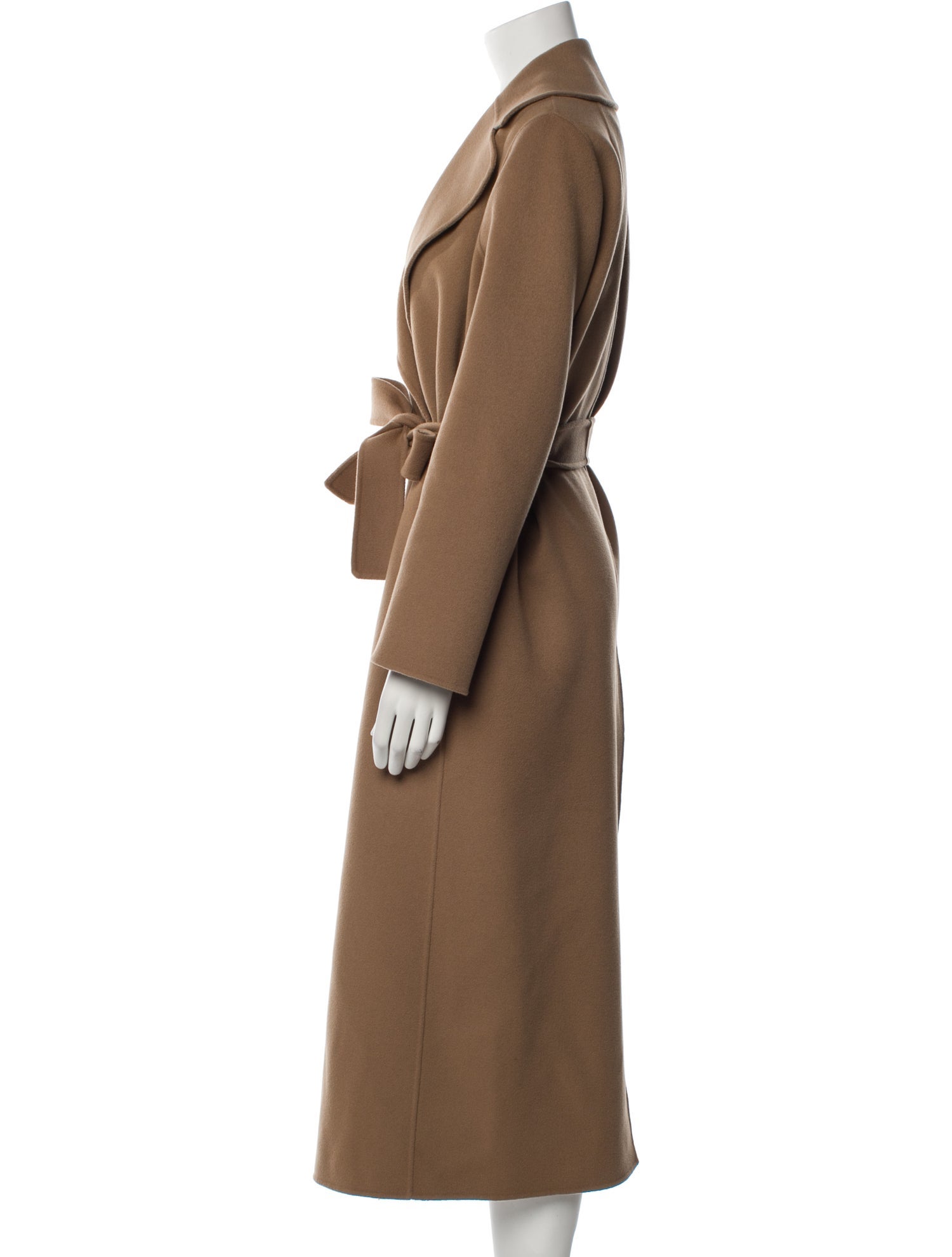 'S Max Mara Virgin Wool Trench Coat