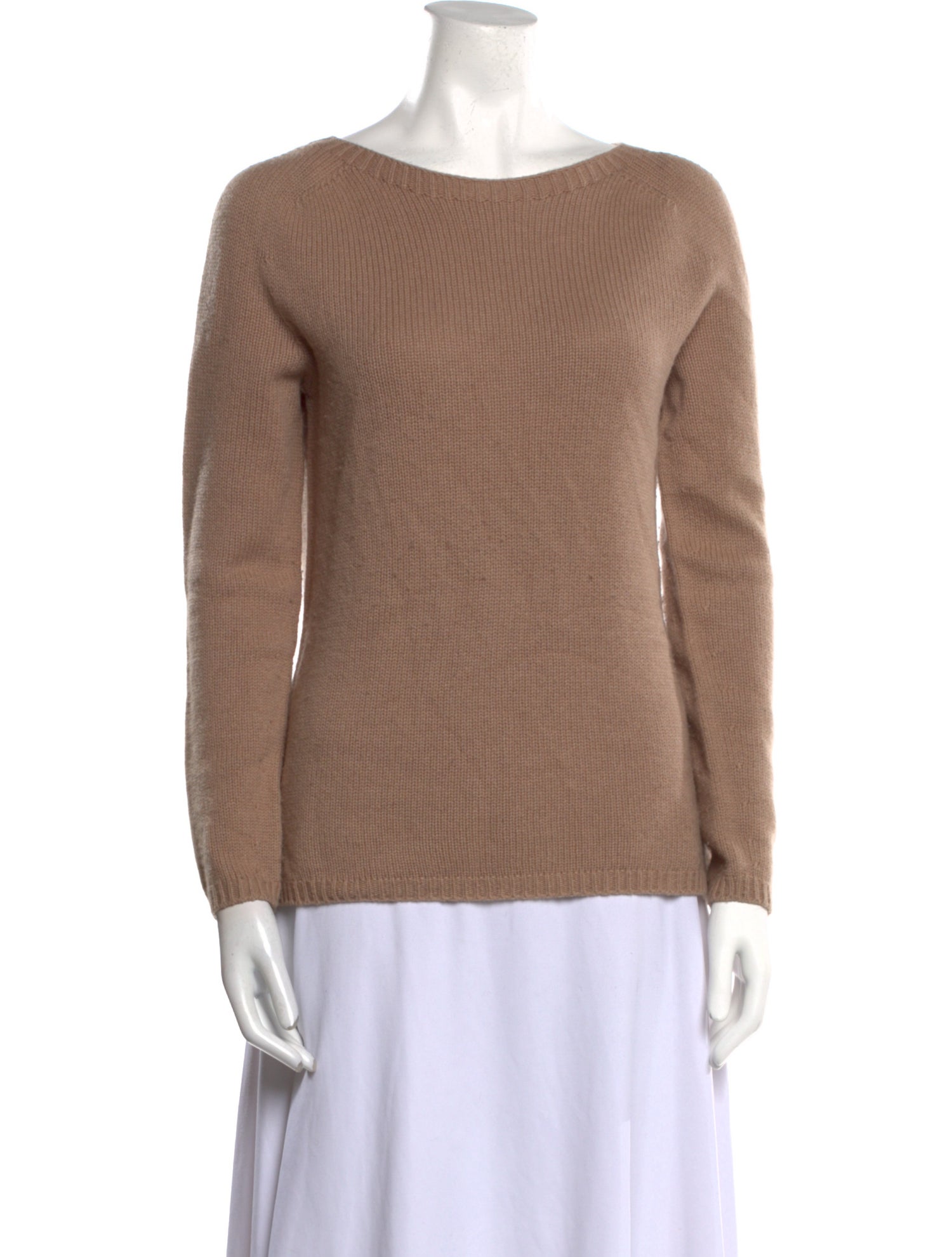 'S Max Mara Cashmere Bateau Neckline Sweater