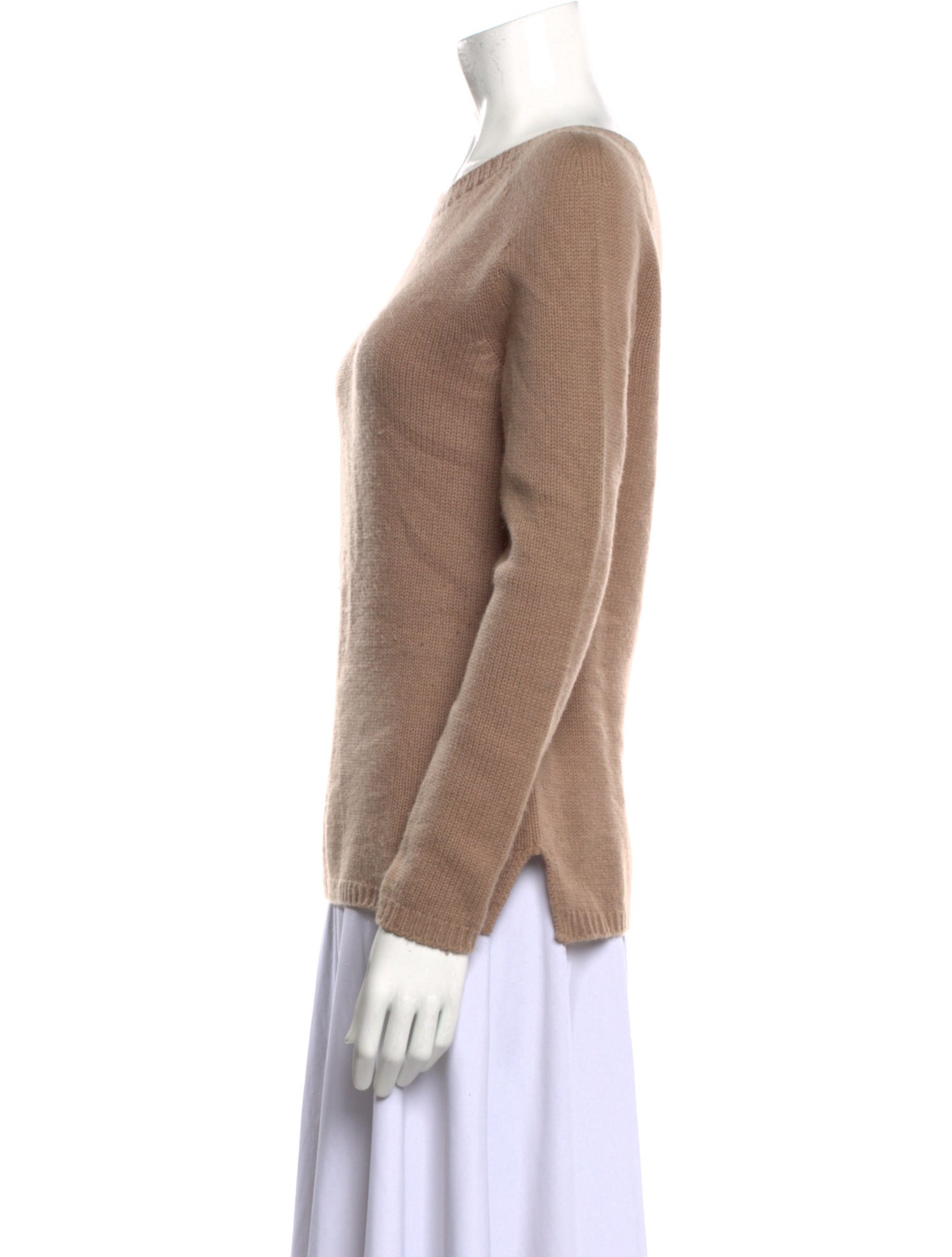 'S Max Mara Cashmere Bateau Neckline Sweater