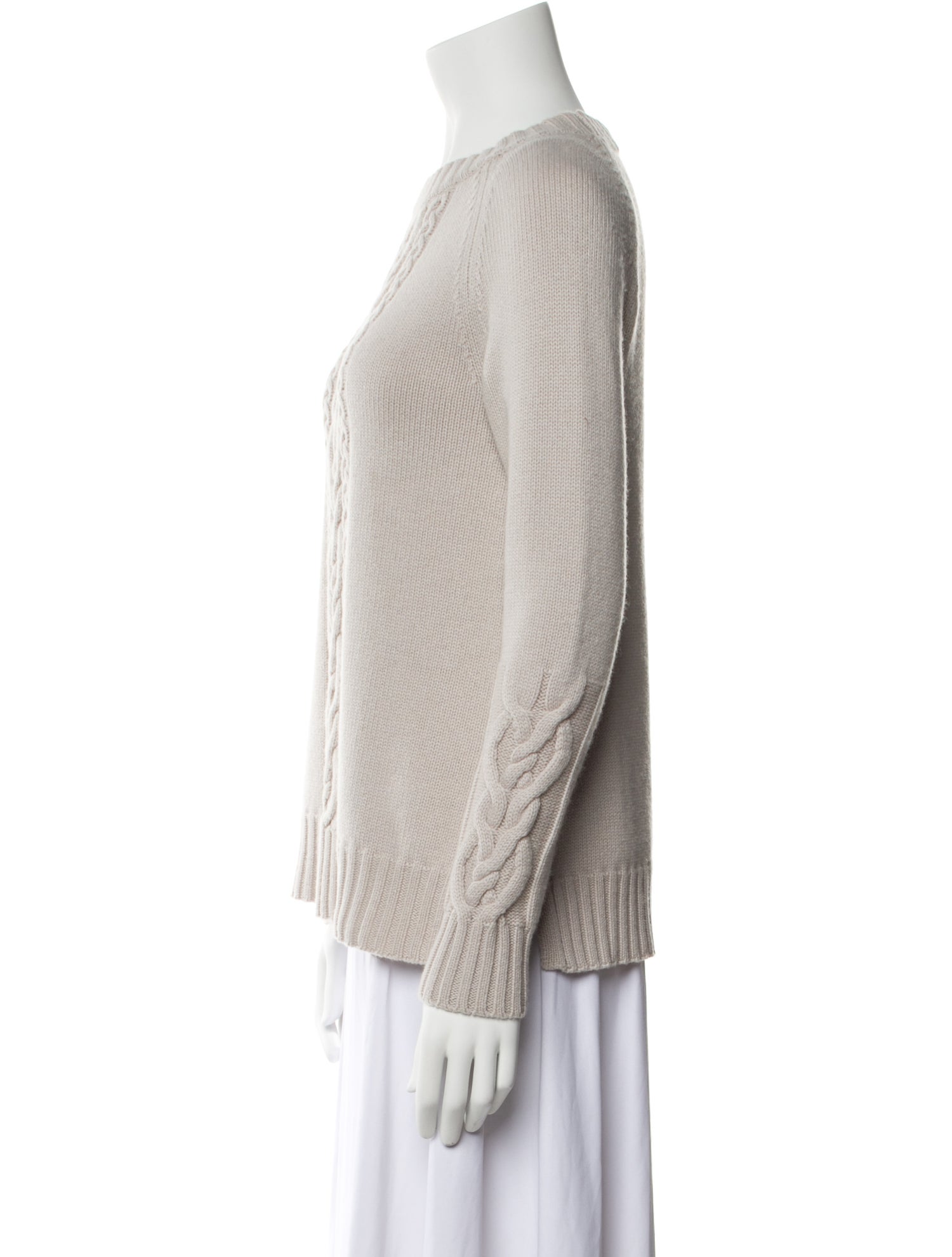 'S Max Mara Wool Bateau Neckline Sweater