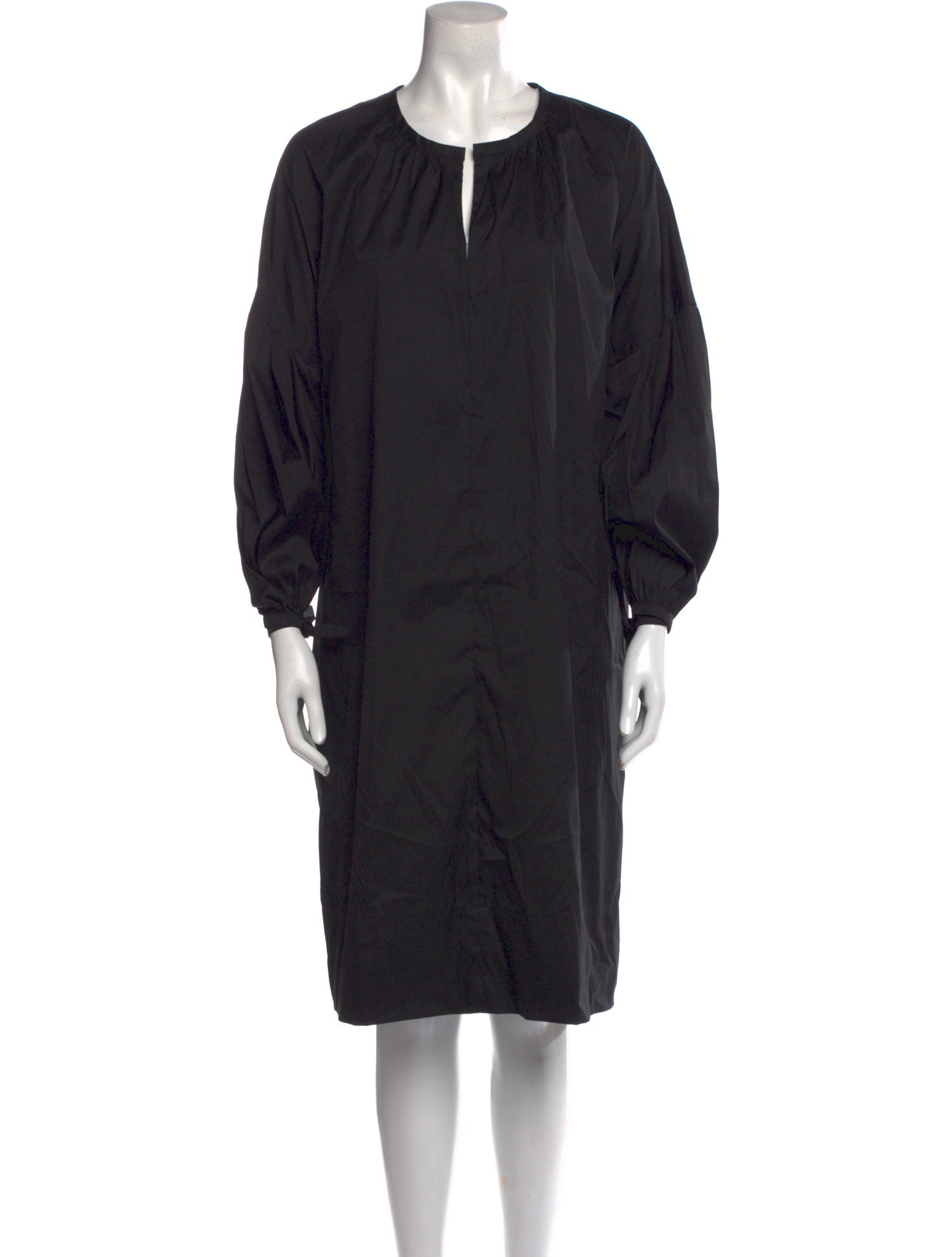 'S Max Mara Crew Neck Knee-Length Dress