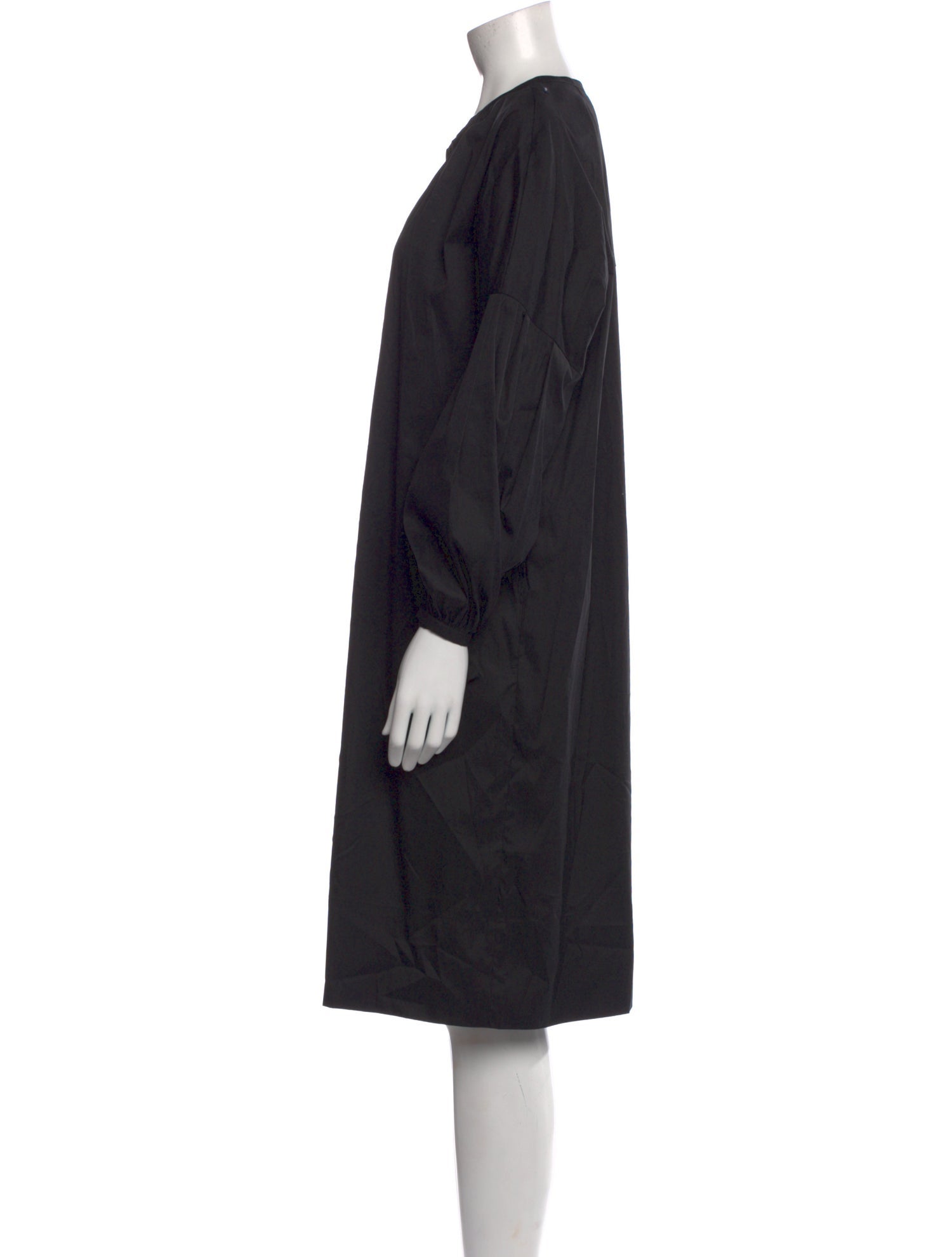 'S Max Mara Crew Neck Knee-Length Dress