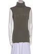 'S Max Mara Turtleneck Sleeveless Top