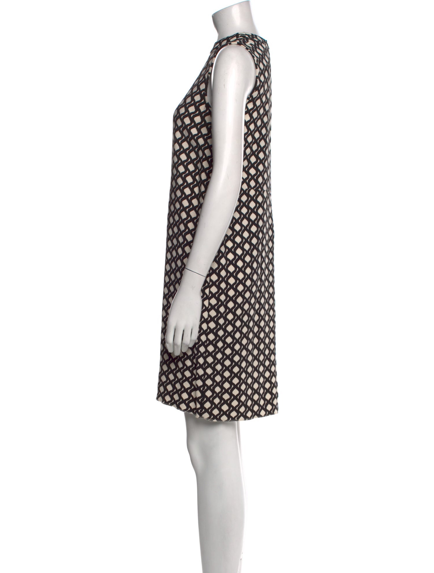 'S Max Mara Printed Mini Dress