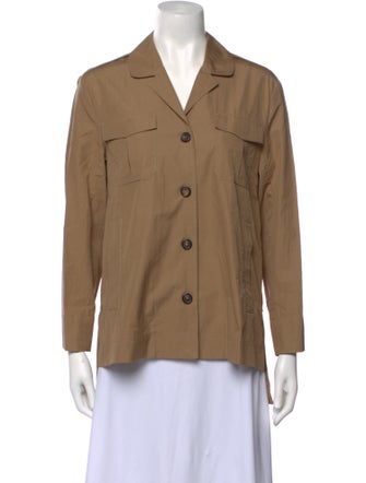 'S Max Mara Long Sleeve Button-Up Top