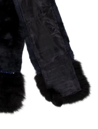 'S Max Mara Faux Fur Scarf