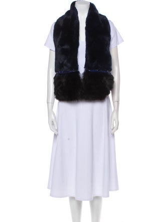 'S Max Mara Faux Fur Scarf