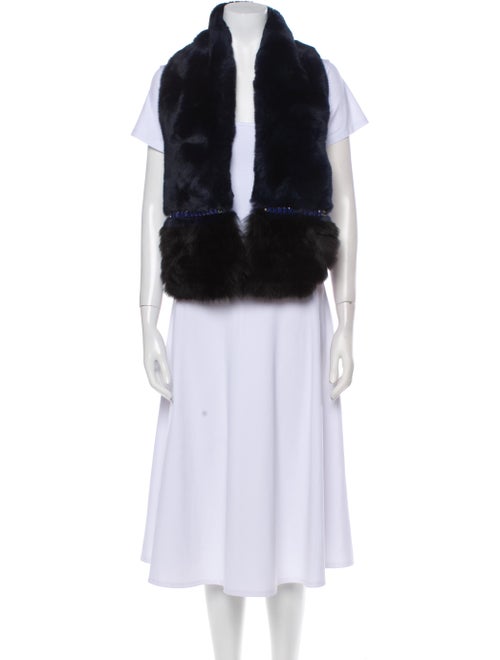 'S Max Mara Faux Fur Scarf