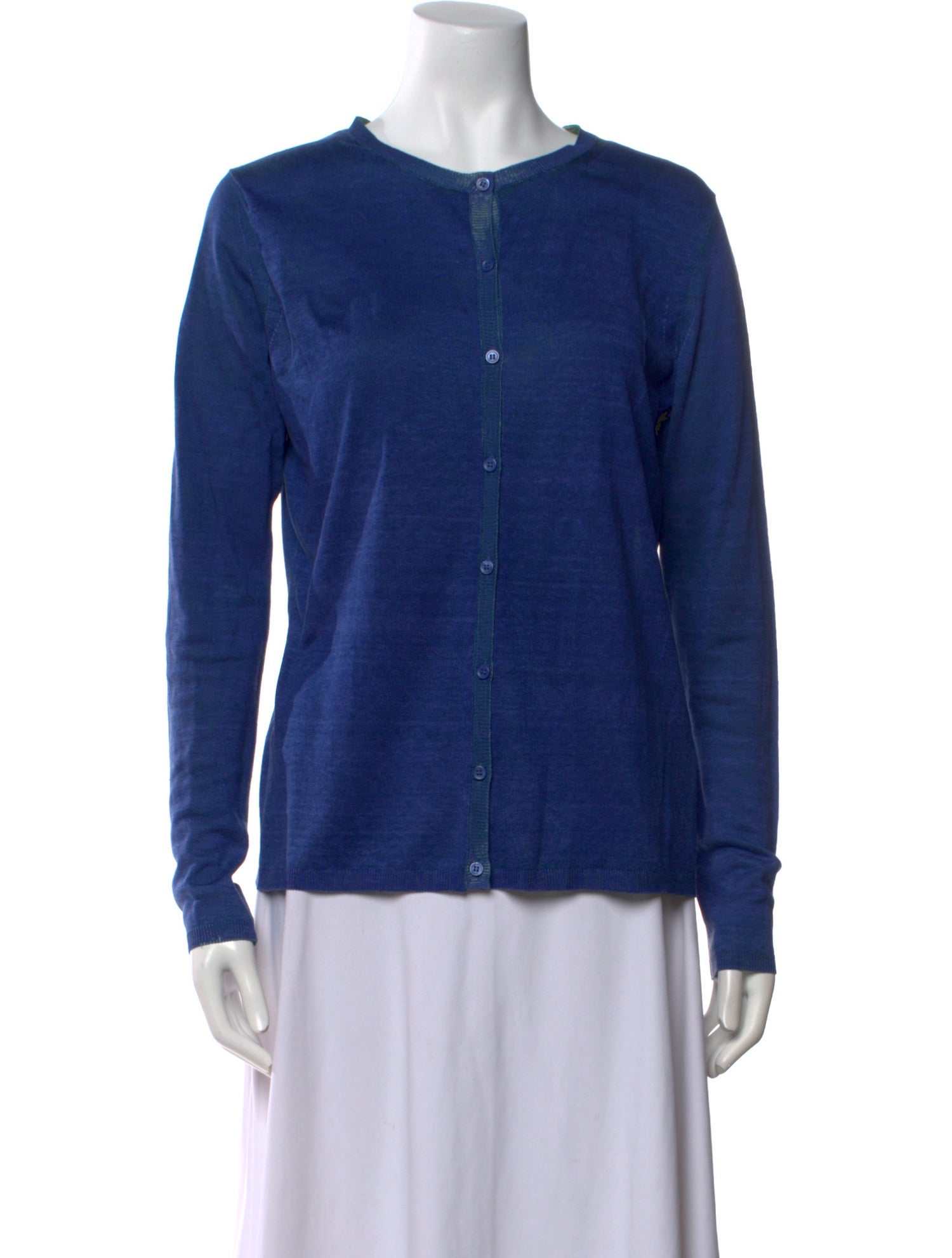 'S Max Mara Silk Crew Neck Sweater