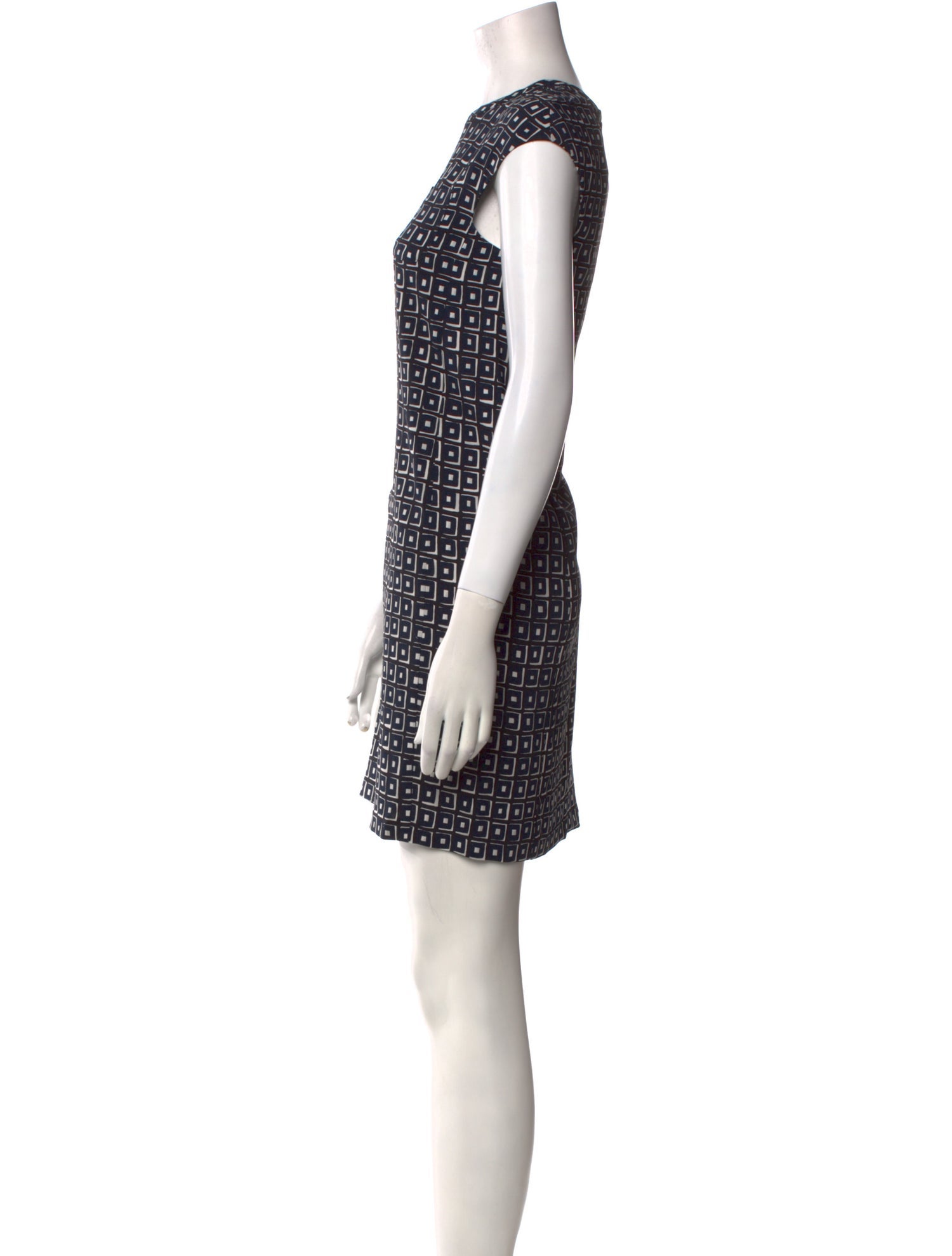 'S Max Mara Printed Mini Dress