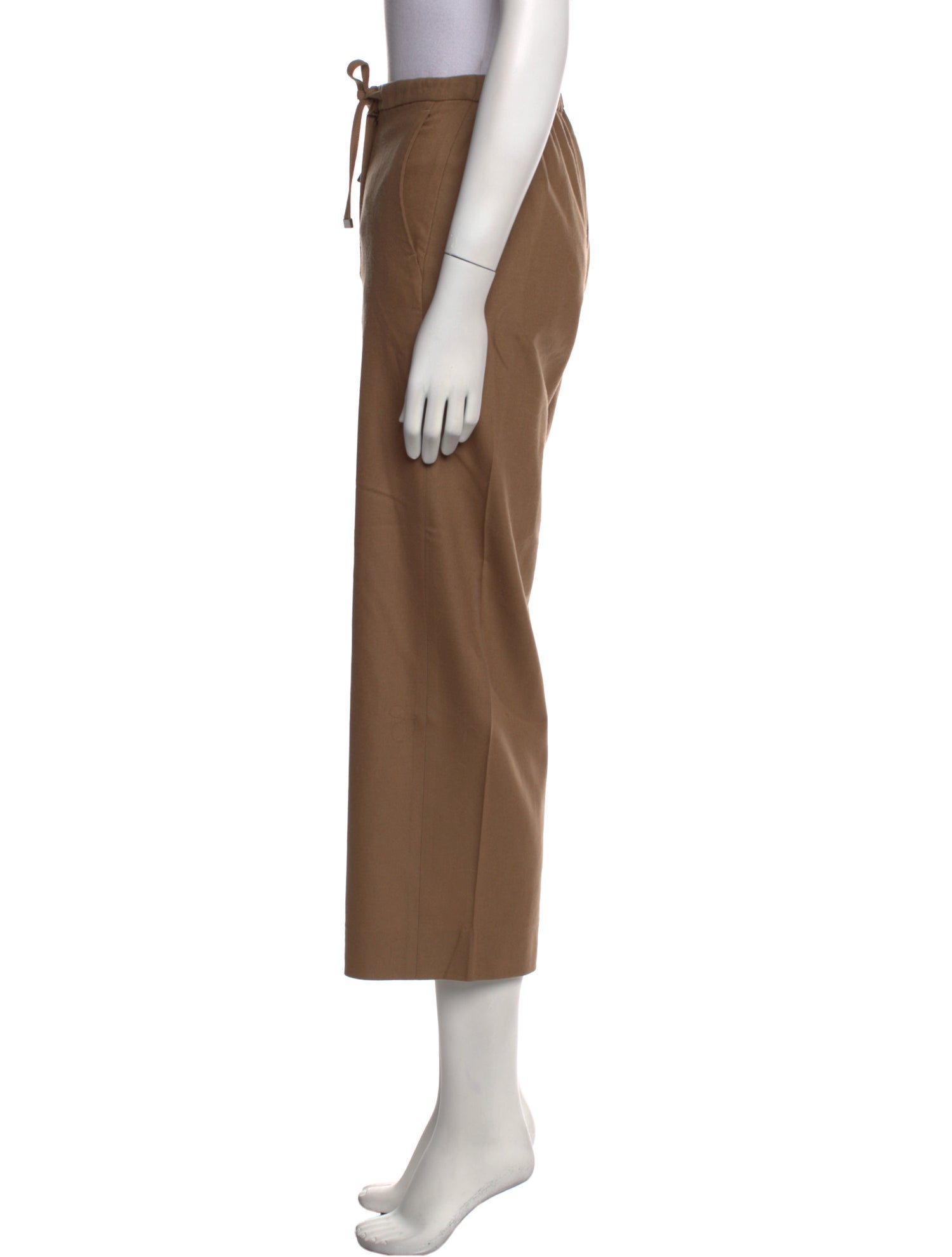 'S Max Mara Virgin Wool Wide Leg Pants