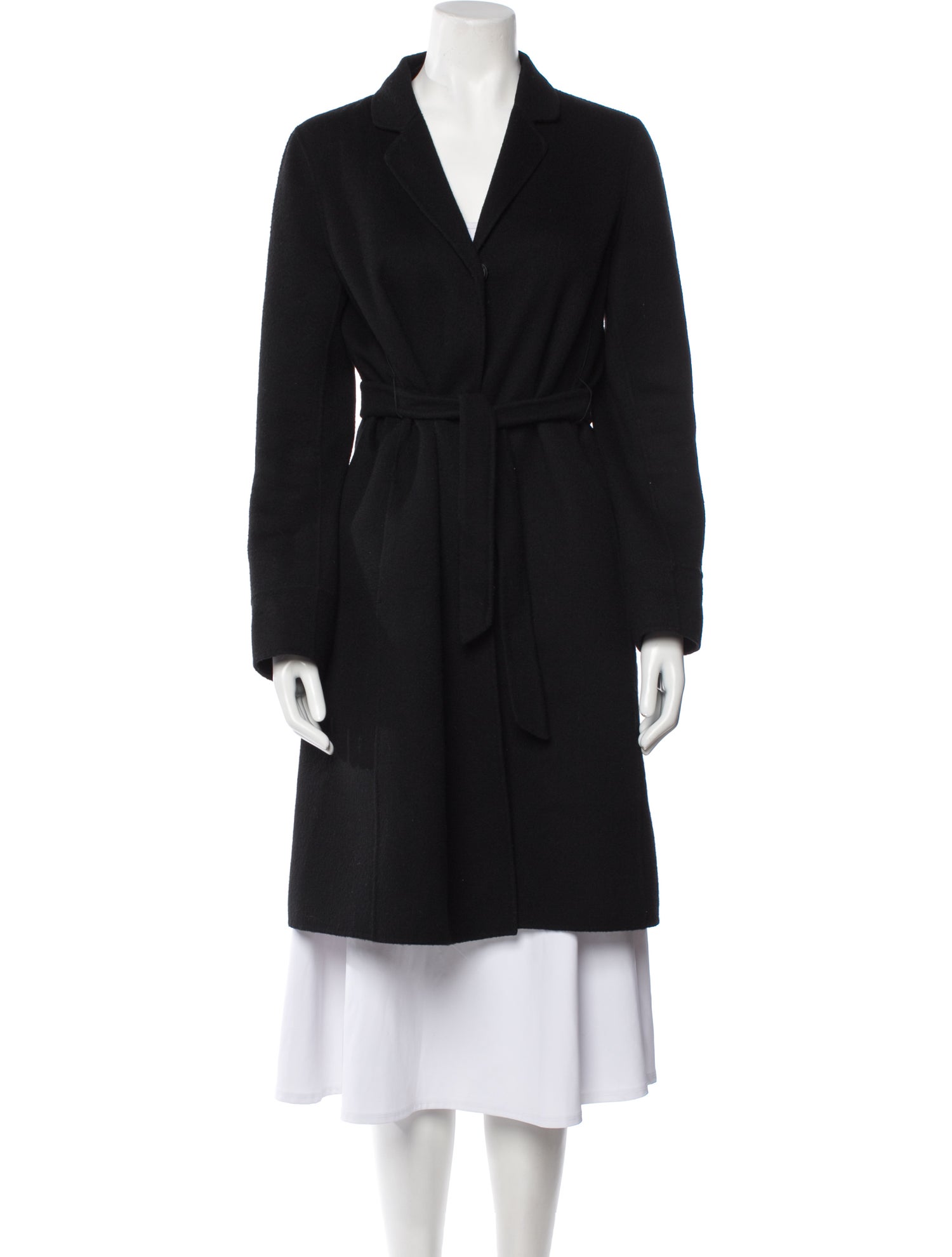 'S Max Mara Virgin Wool Trench Coat