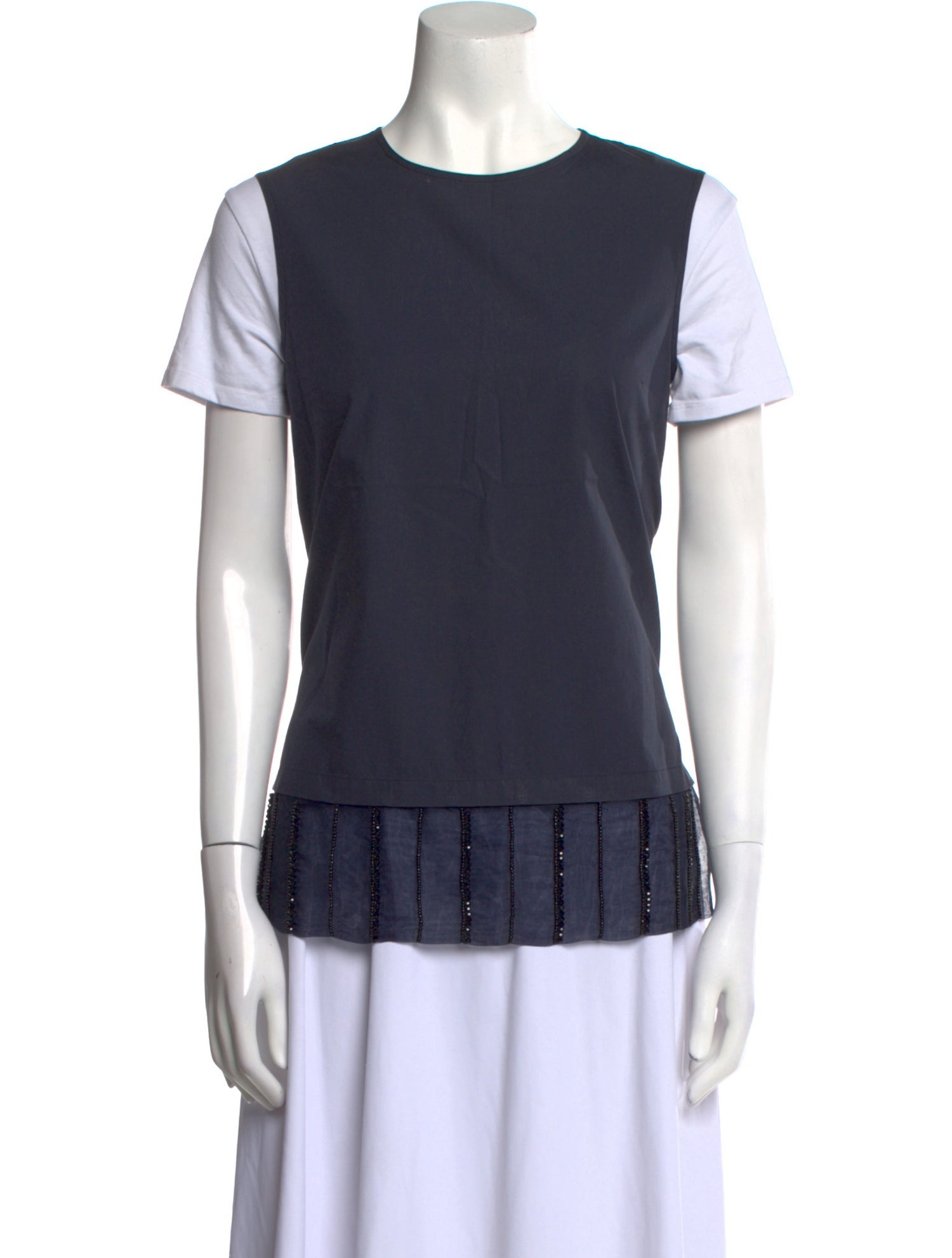 'S Max Mara Crew Neck Short Sleeve T-Shirt