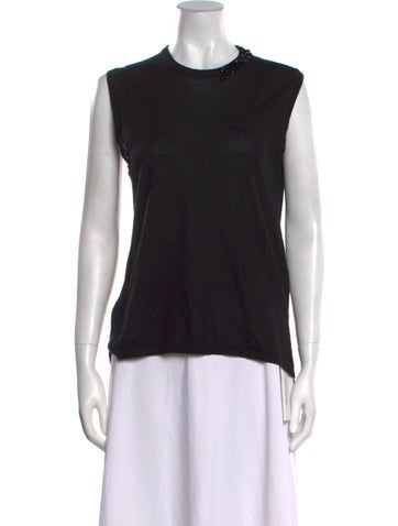 'S Max Mara Knitwear Wool Crew Neck Sweater L