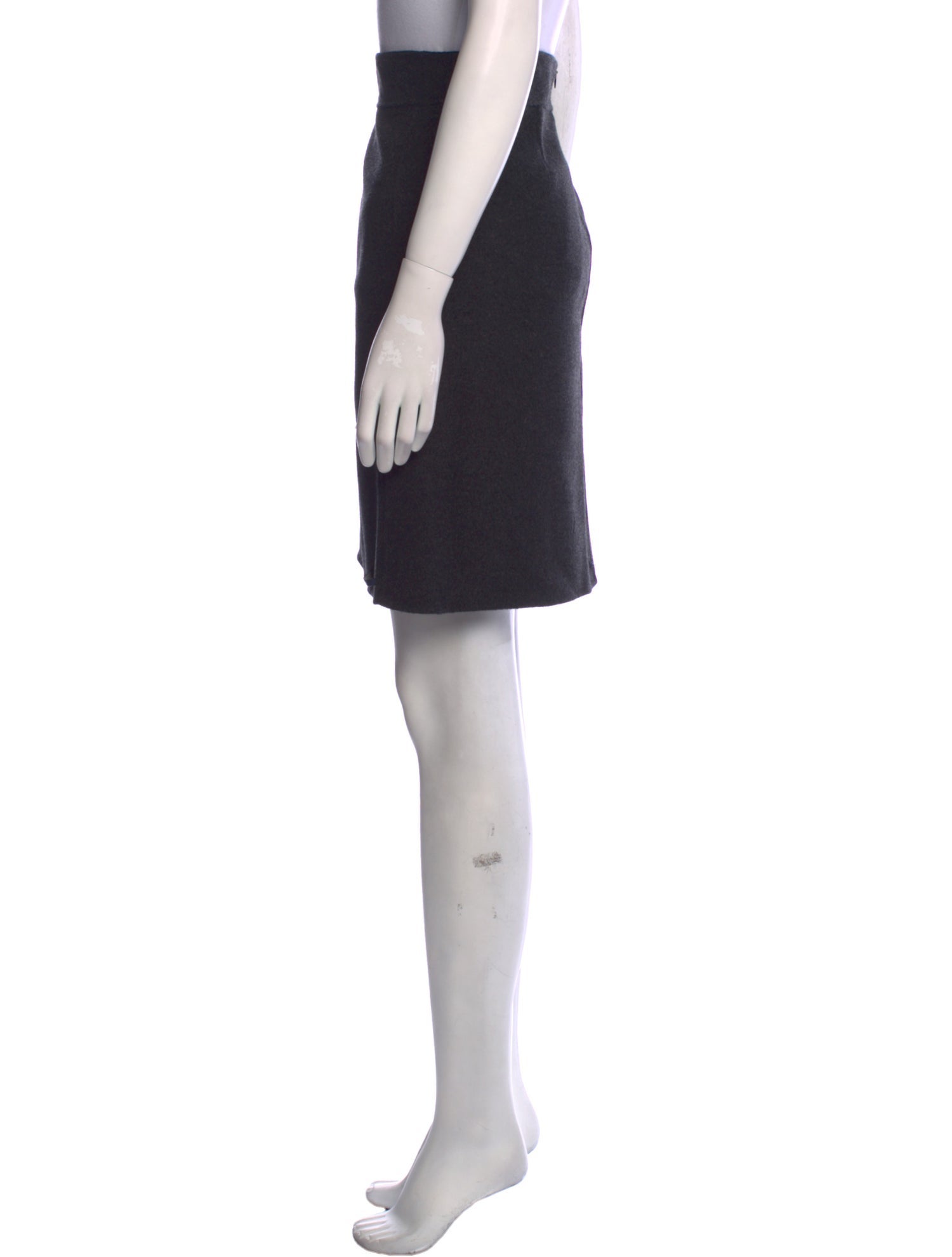 'S Max Mara Virgin Wool Knee-Length Skirt