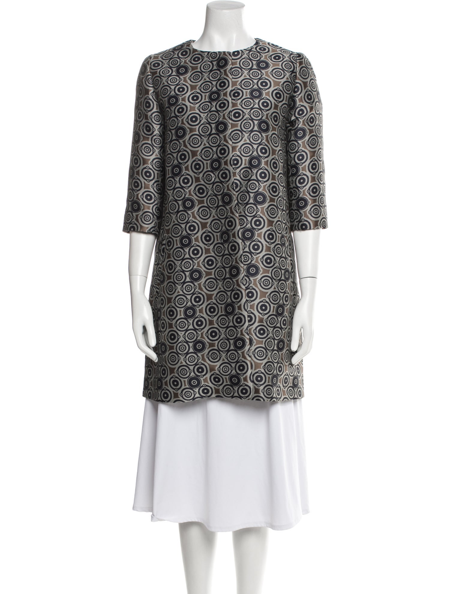 'S Max Mara Printed Coat