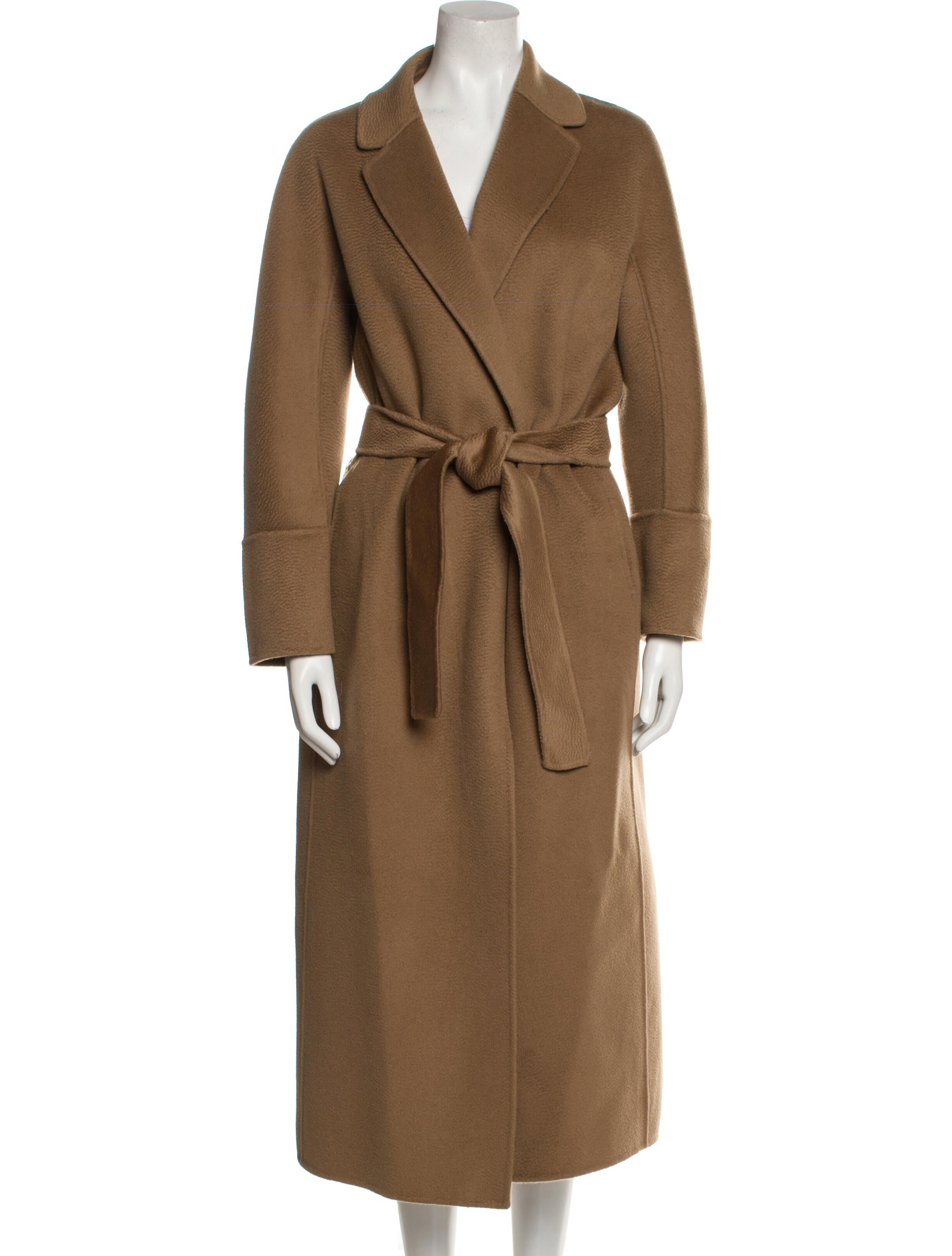 'S Max Mara Virgin Wool Trench Coat