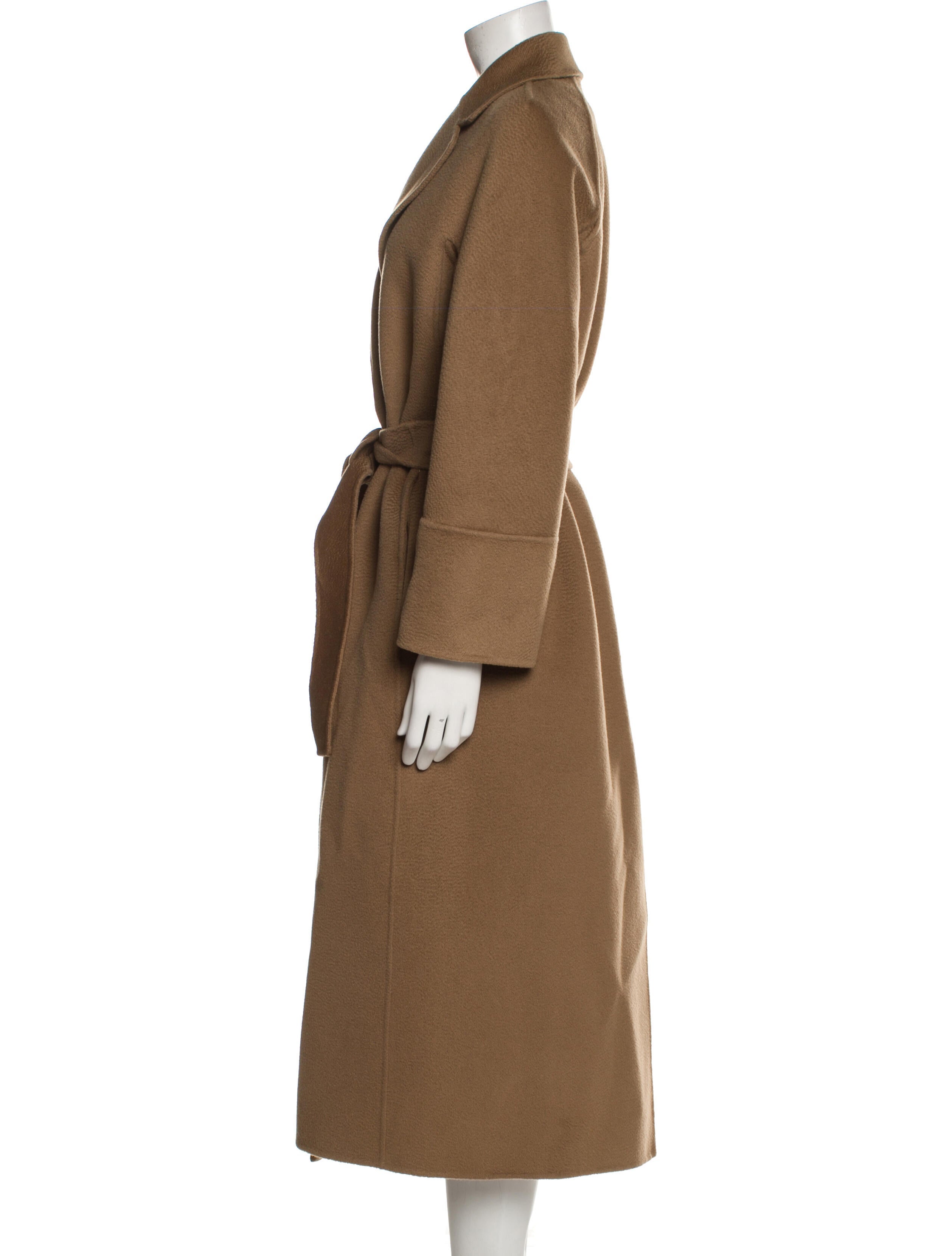 'S Max Mara Virgin Wool Trench Coat