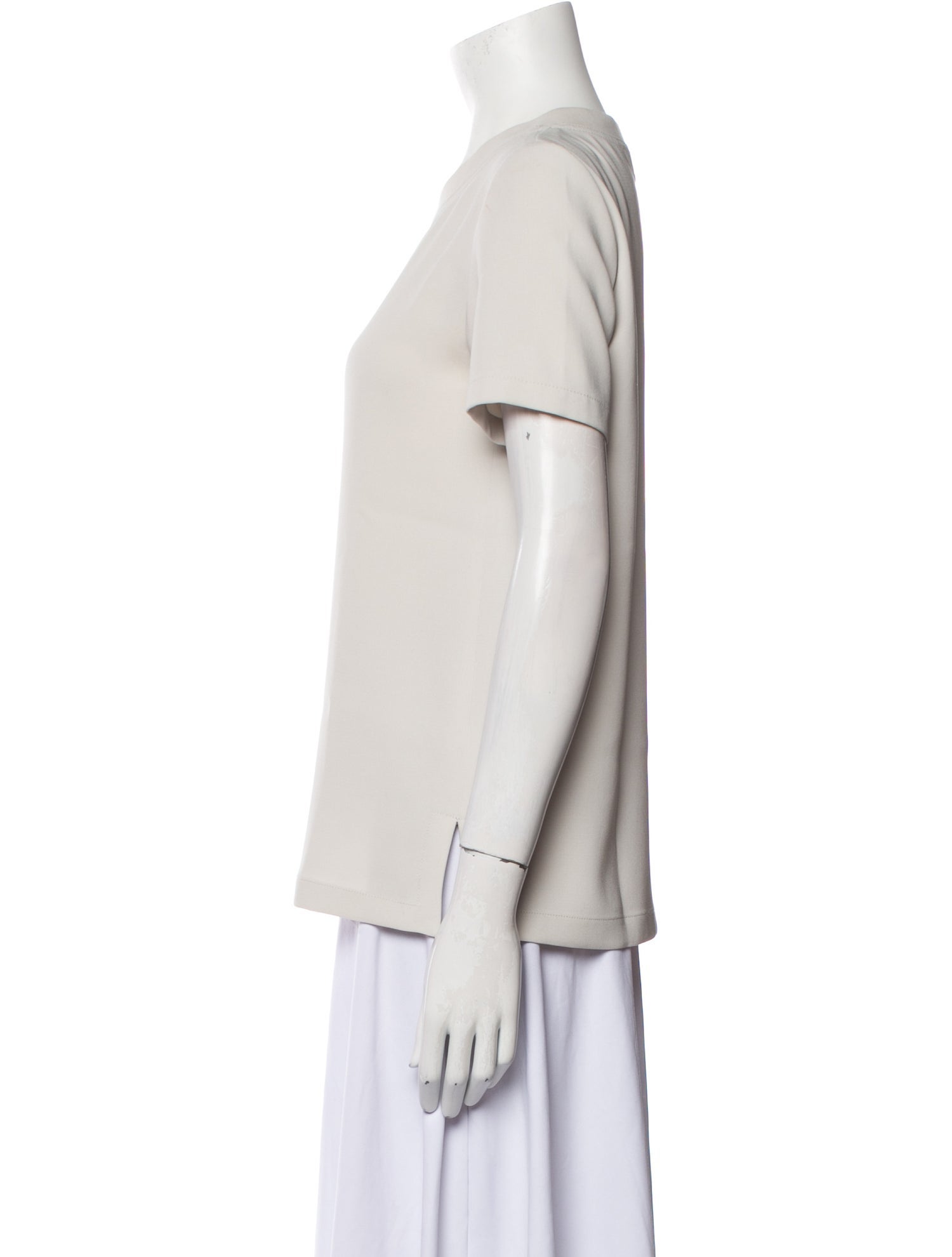 'S Max Mara Crew Neck Short Sleeve T-Shirt