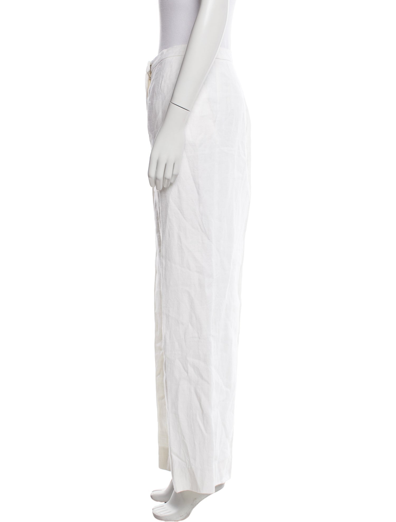'S Max Mara Linen Wide Leg Pants