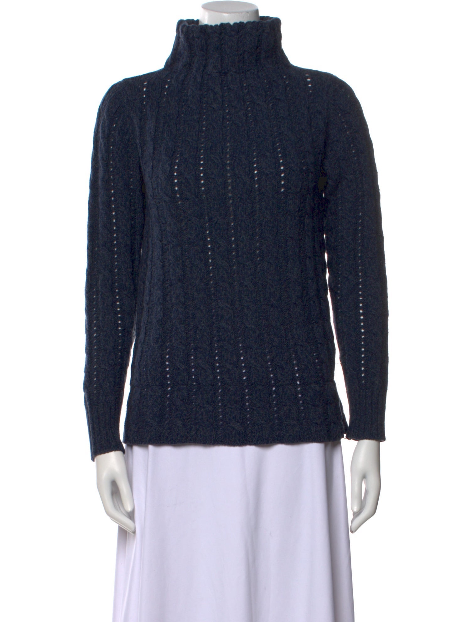 'S Max Mara Virgin Wool Turtleneck Sweater