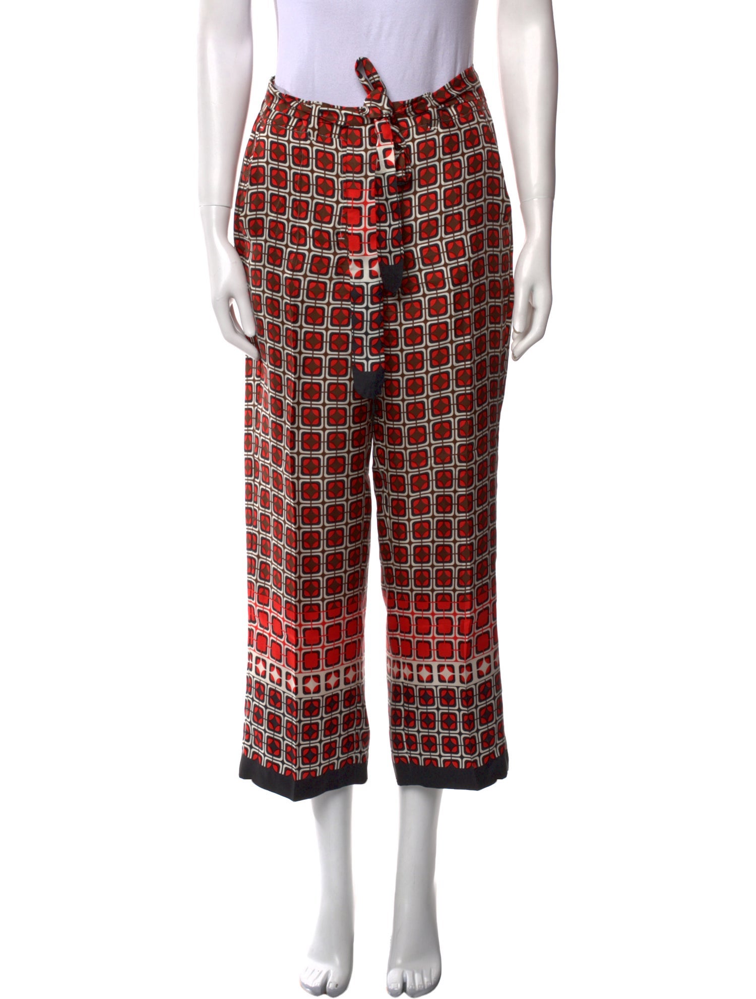 'S Max Mara Silk Wide Leg Pants