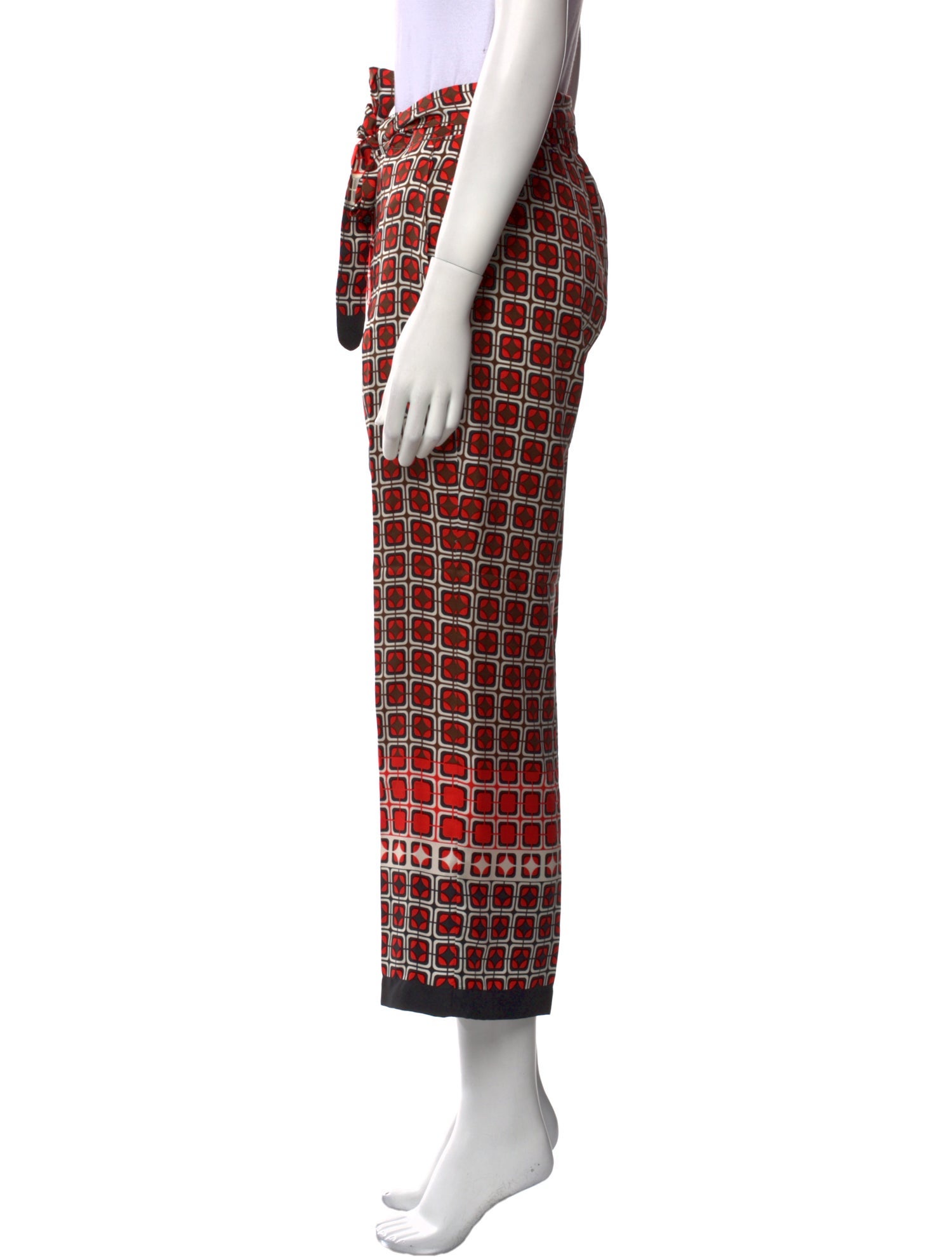 'S Max Mara Silk Wide Leg Pants