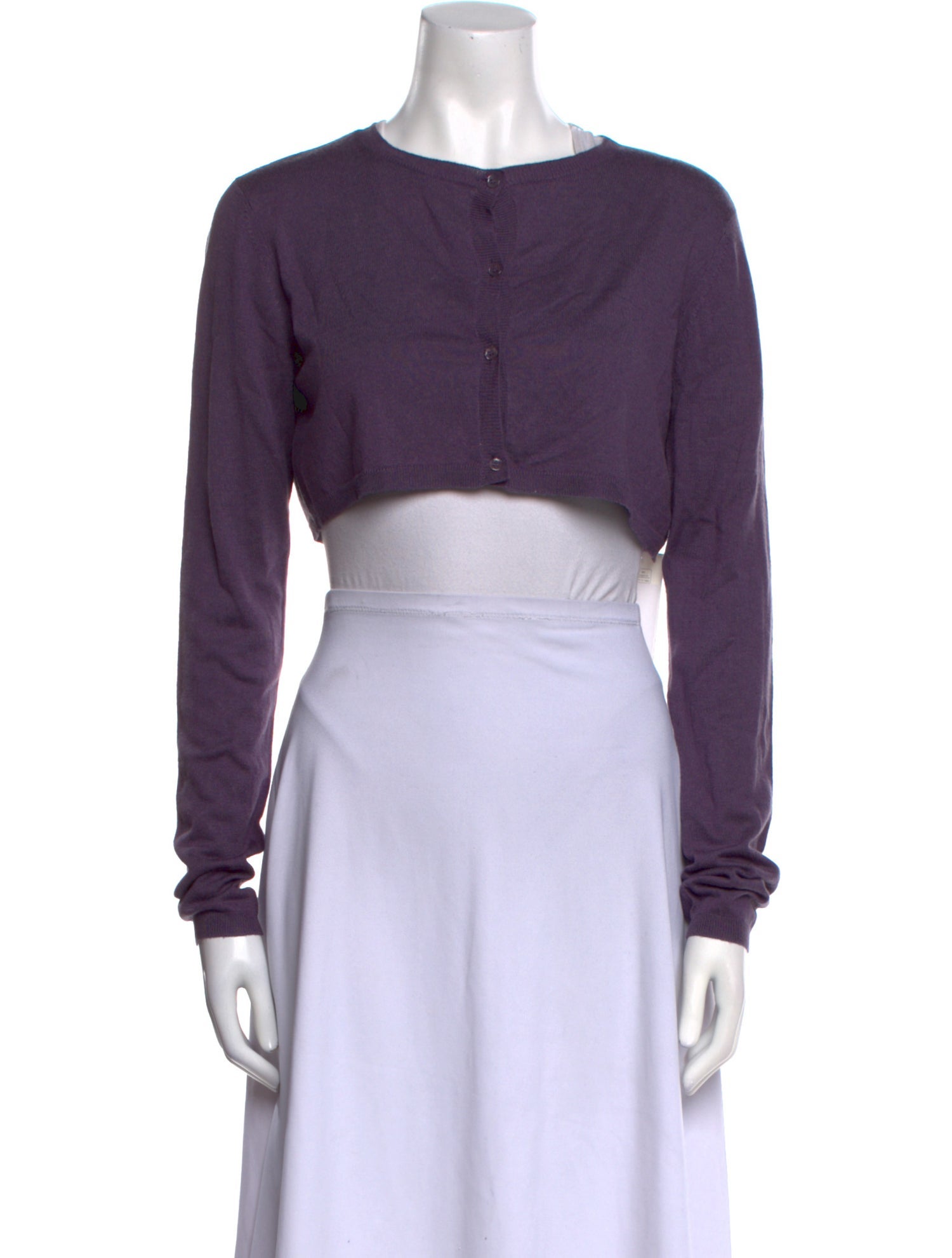 'S Max Mara Silk Crew Neck Sweater