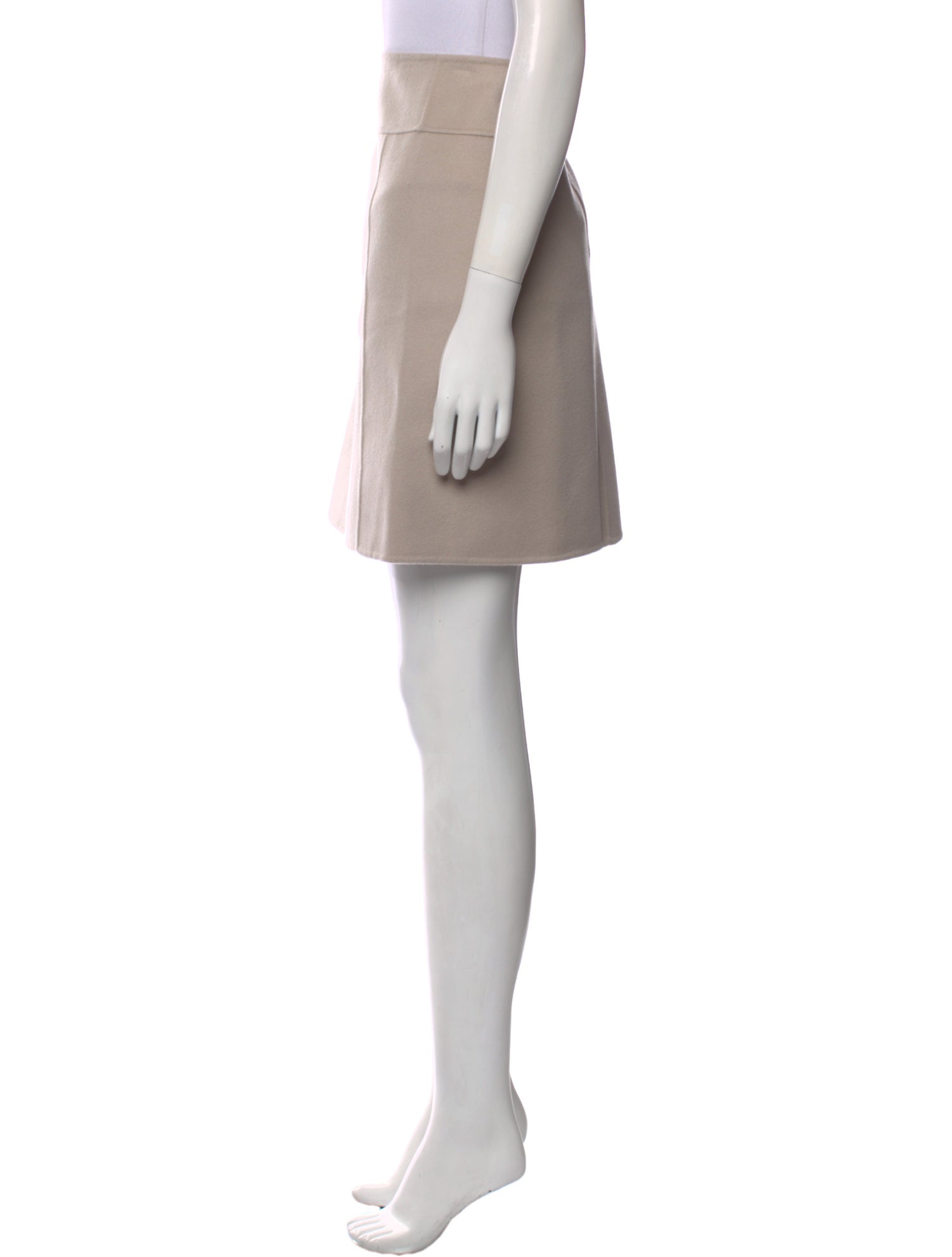 'S Max Mara Virgin Wool Knee-Length Skirt