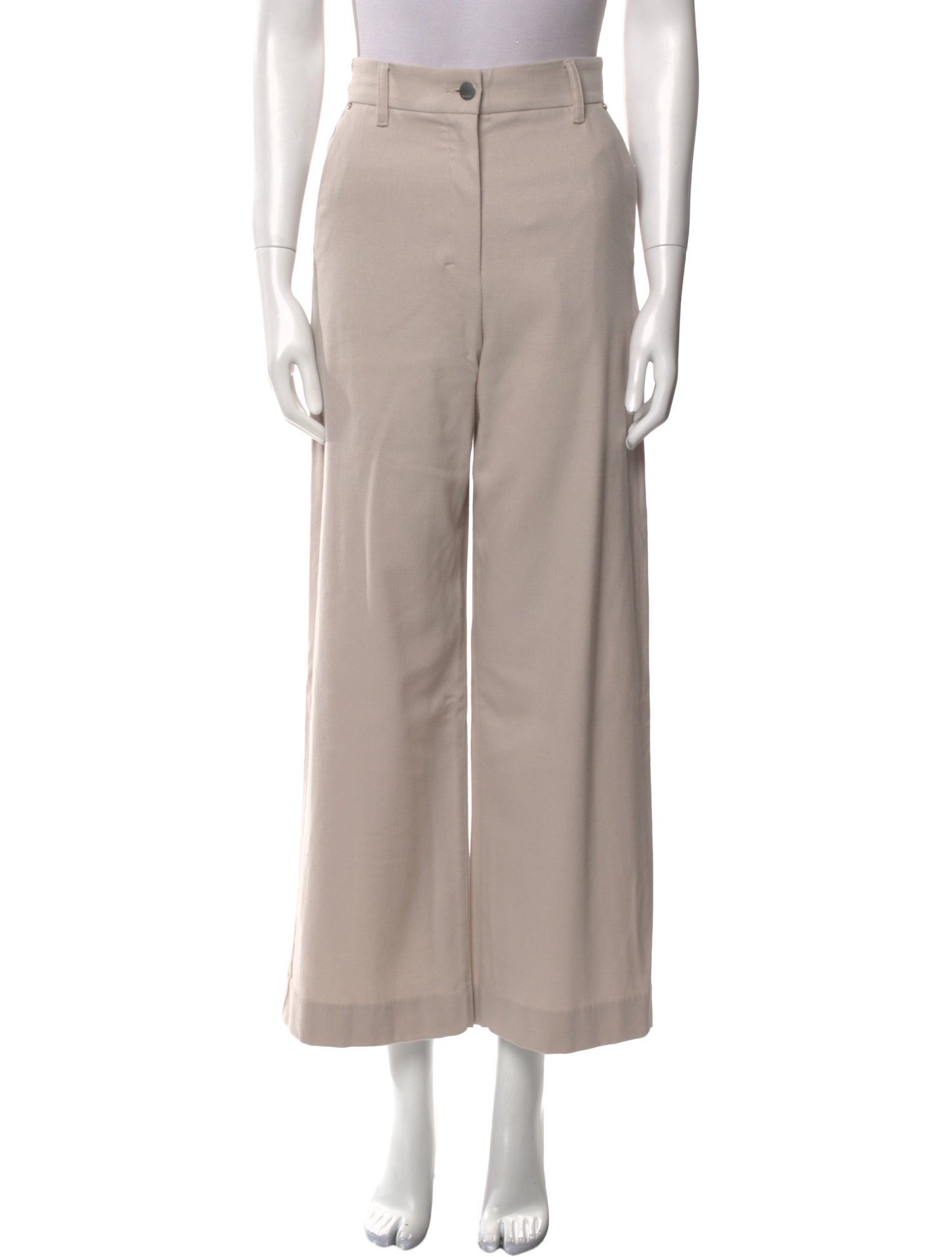 'S Max Mara Virgin Wool Wide Leg Pants