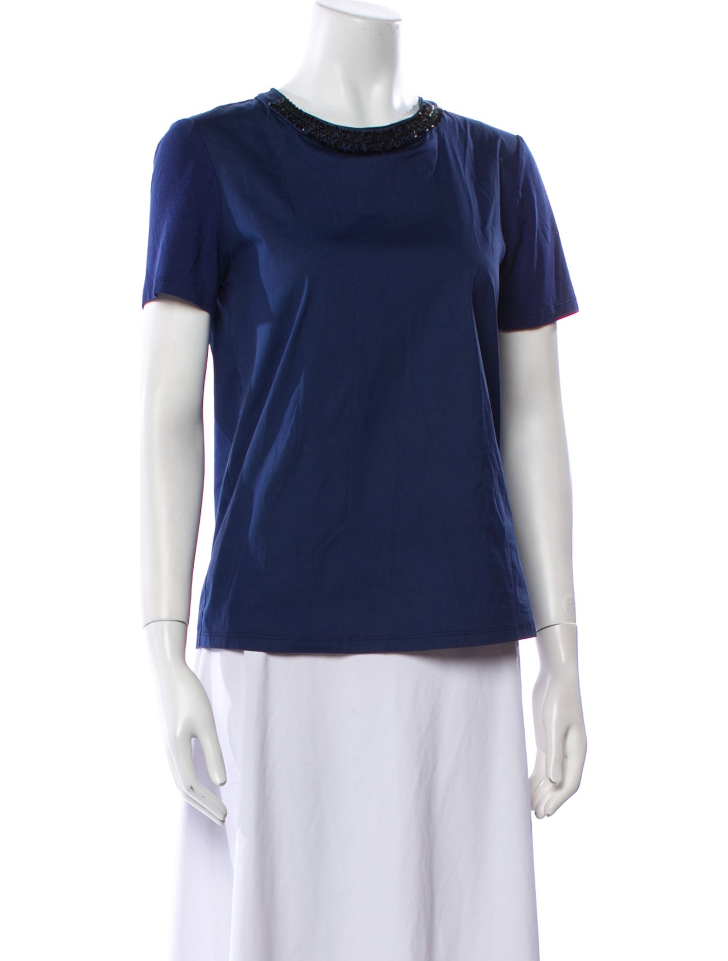 'S Max Mara Crew Neck Short Sleeve T-Shirt
