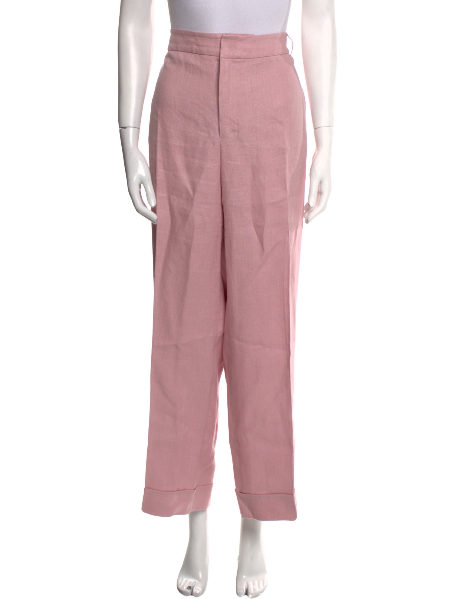 'S Max Mara Linen Wide Leg Pants