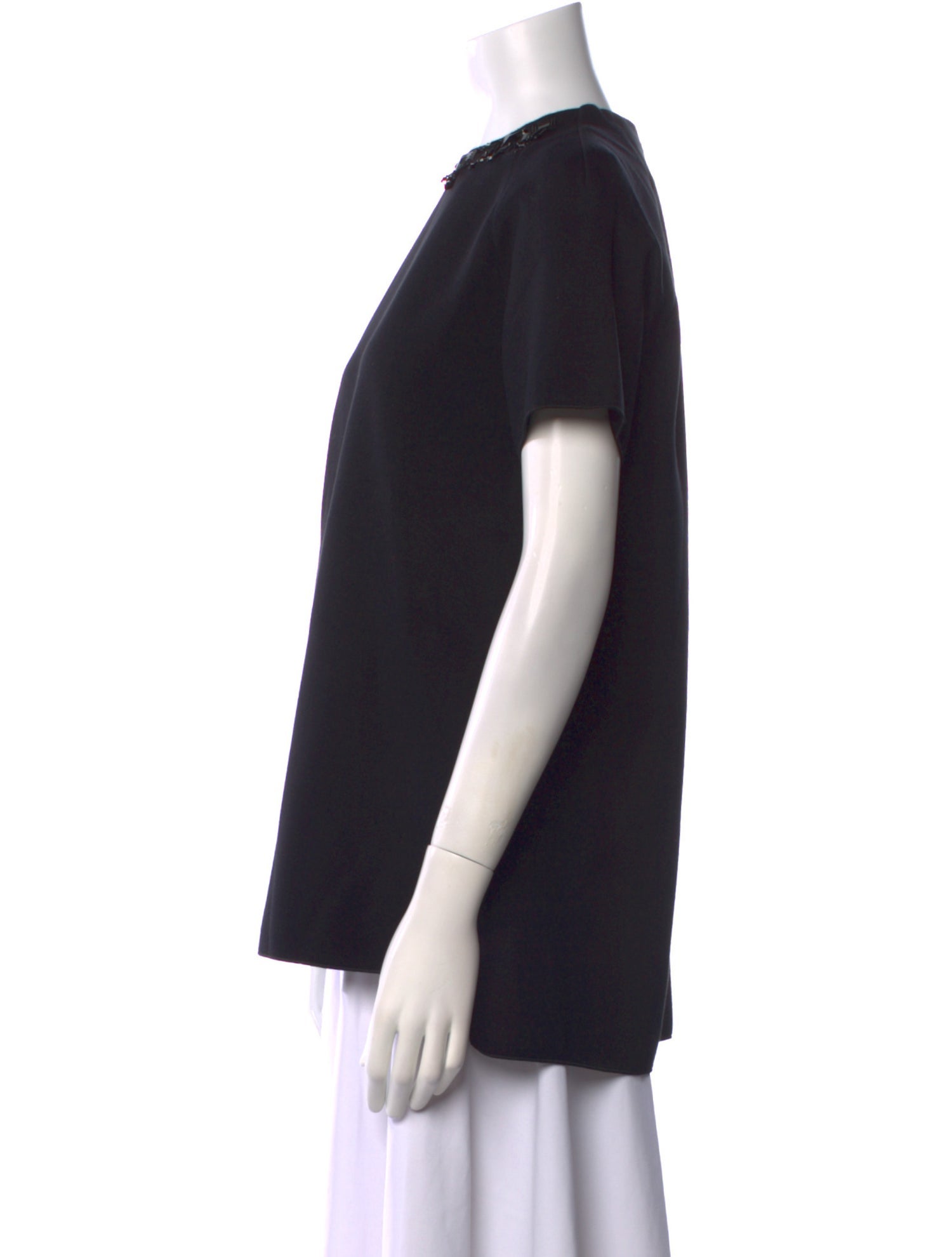 'S Max Mara Crew Neck Short Sleeve T-Shirt