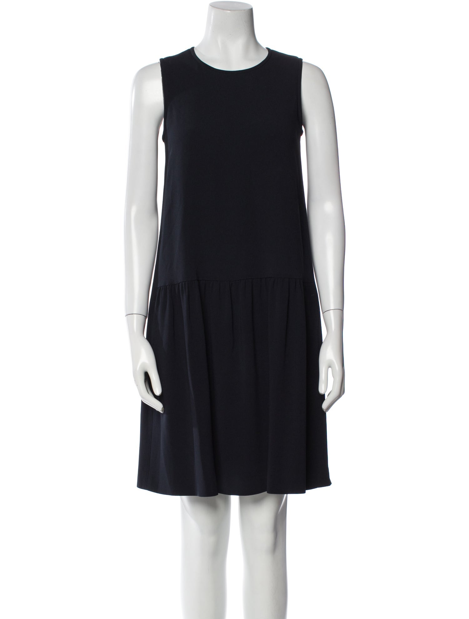 'S Max Mara Crew Neck Mini Dress