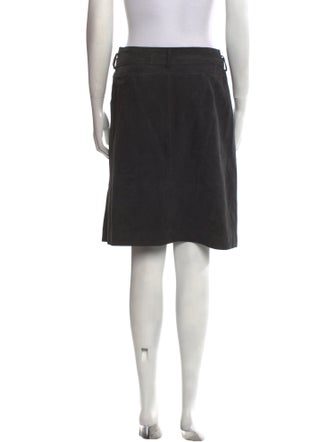 'S Max Mara Raw-Edge Trim Knee-Length Skirt