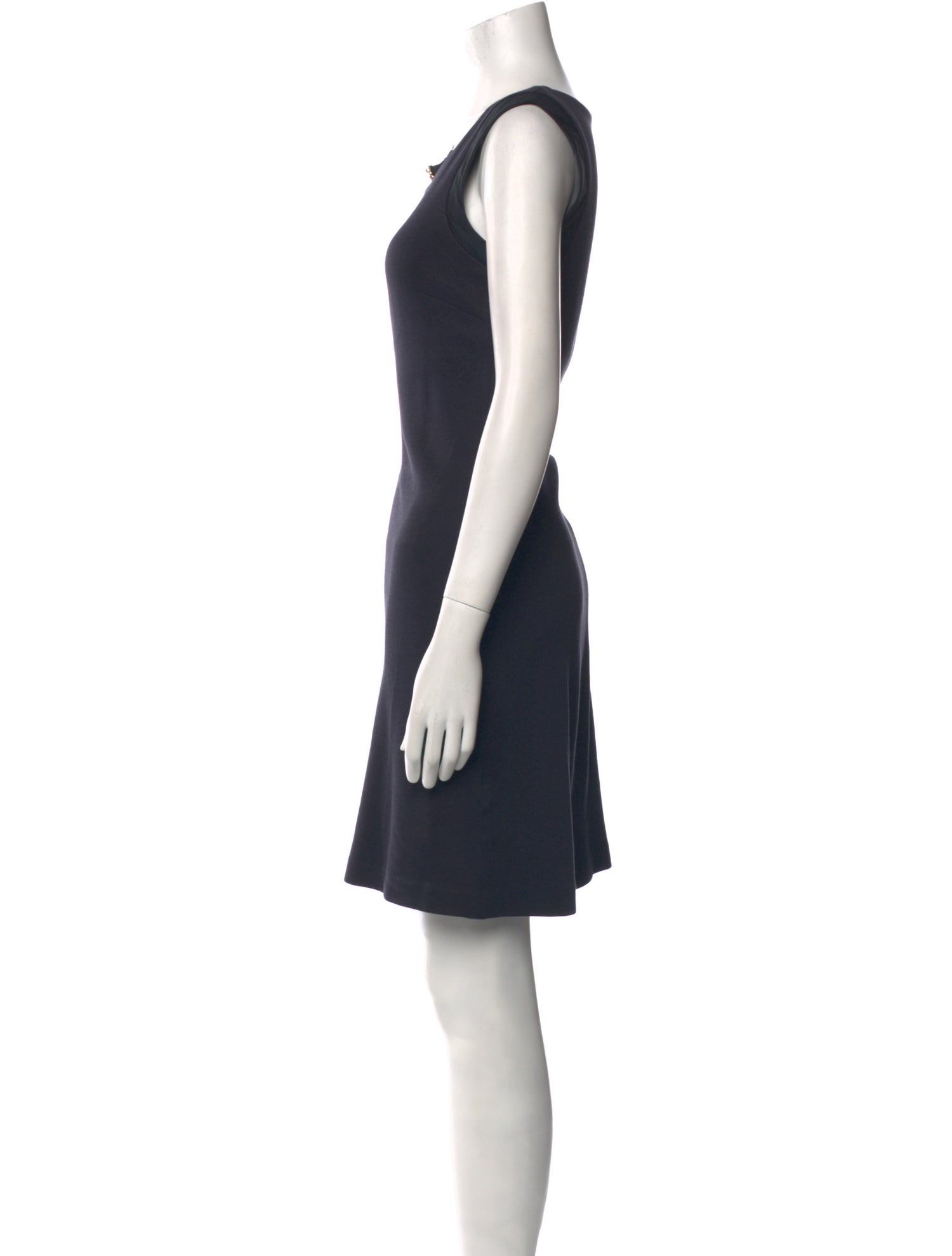 'S Max Mara Scoop Neck Mini Dress