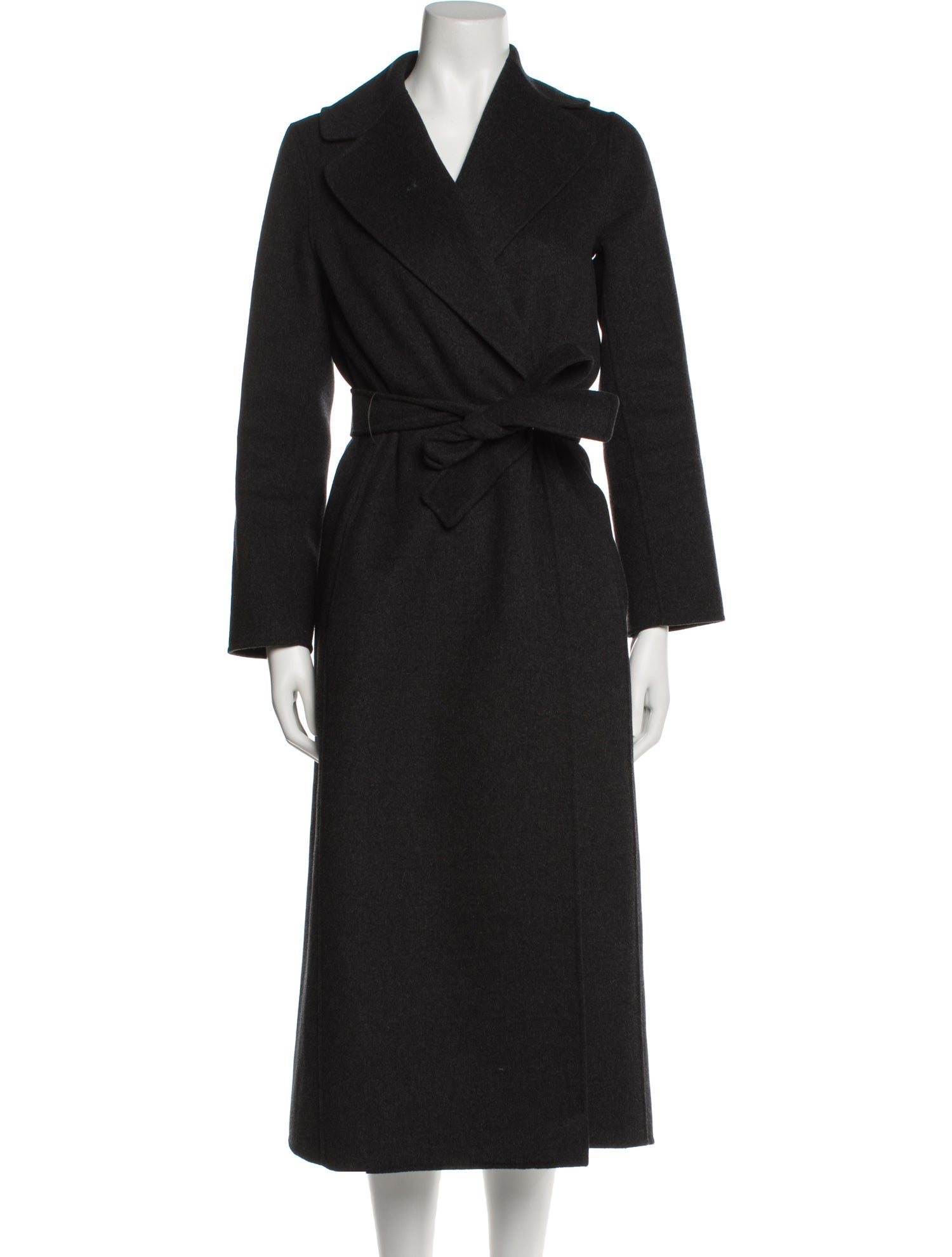 'S Max Mara Virgin Wool Trench Coat
