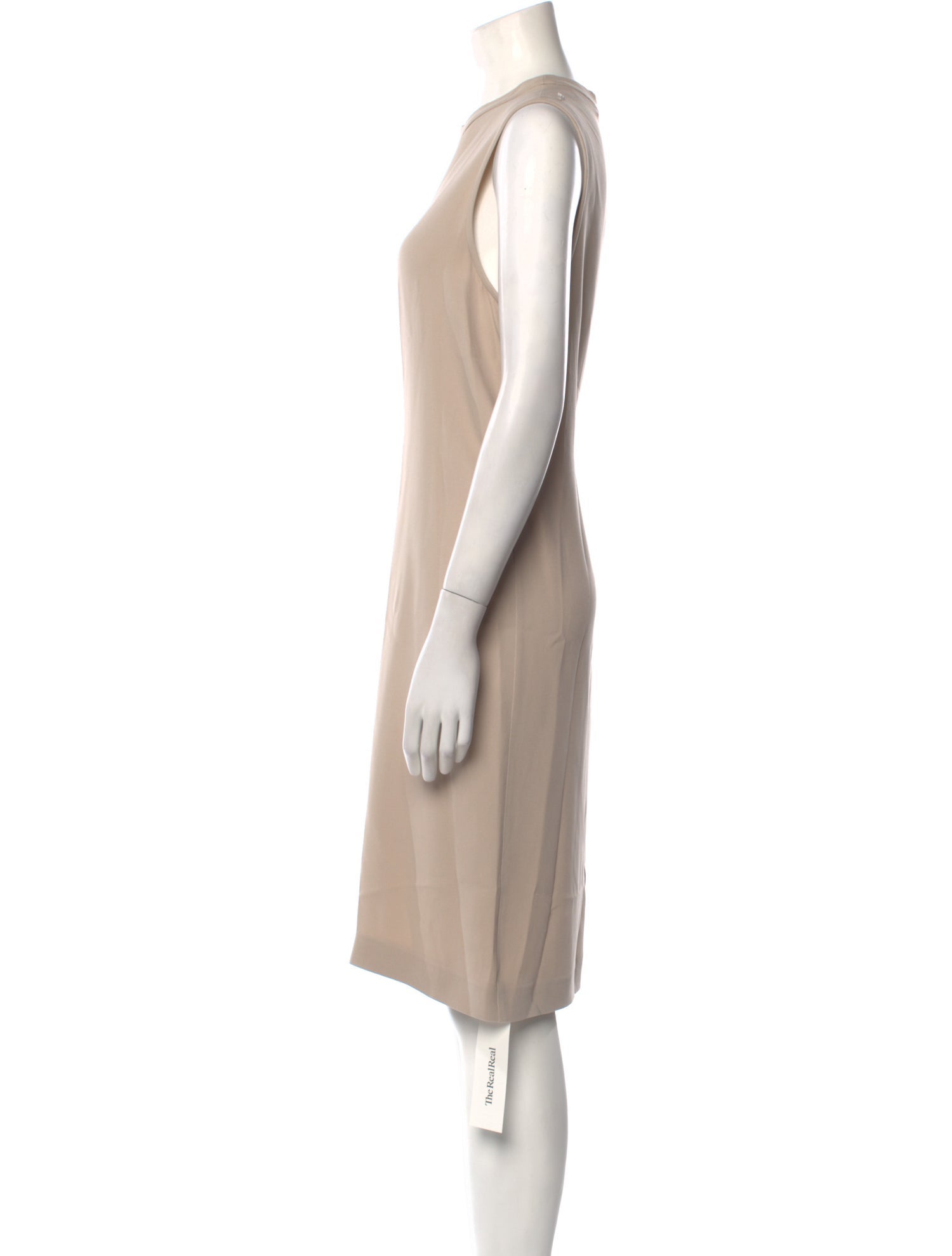 'S Max Mara Virgin Wool Midi Length Dress