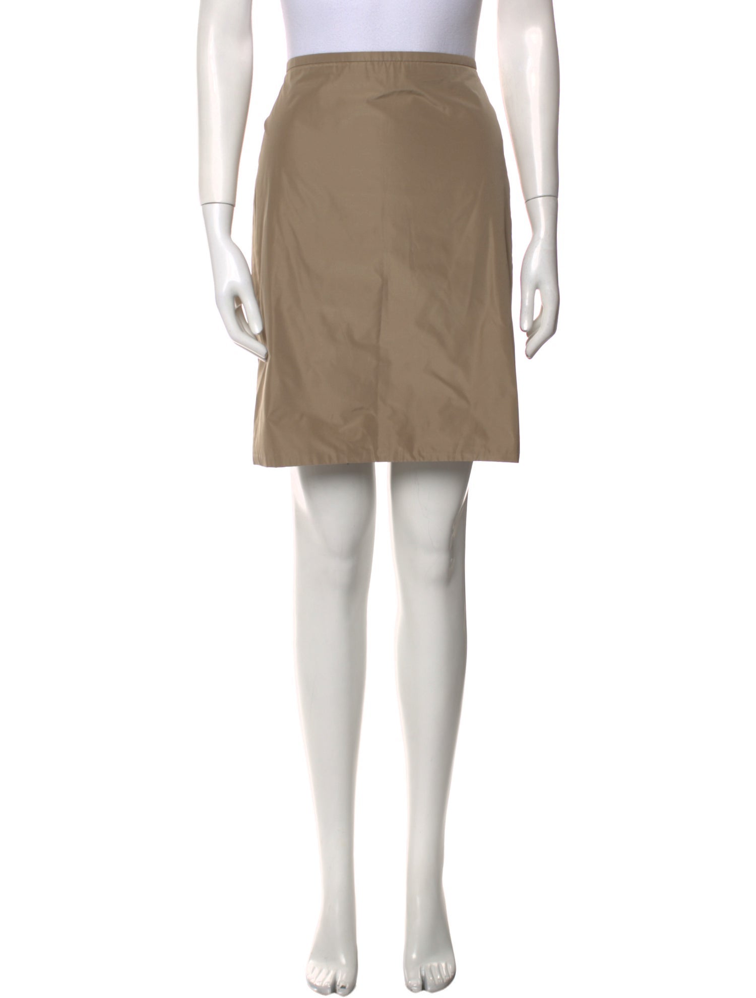 'S Max Mara Pleated Accents Mini Skirt
