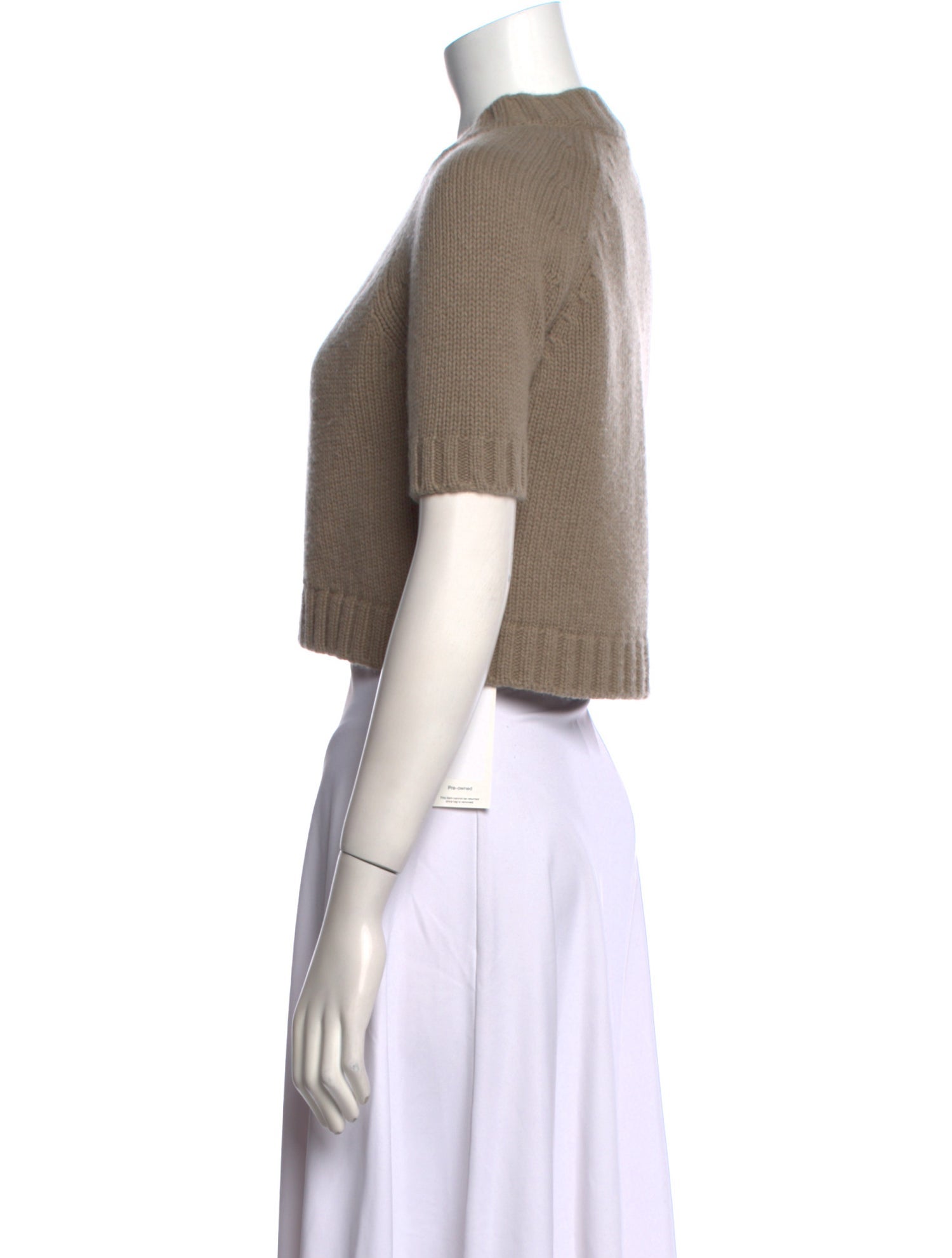 'S Max Mara Virgin Wool Crew Neck Sweater