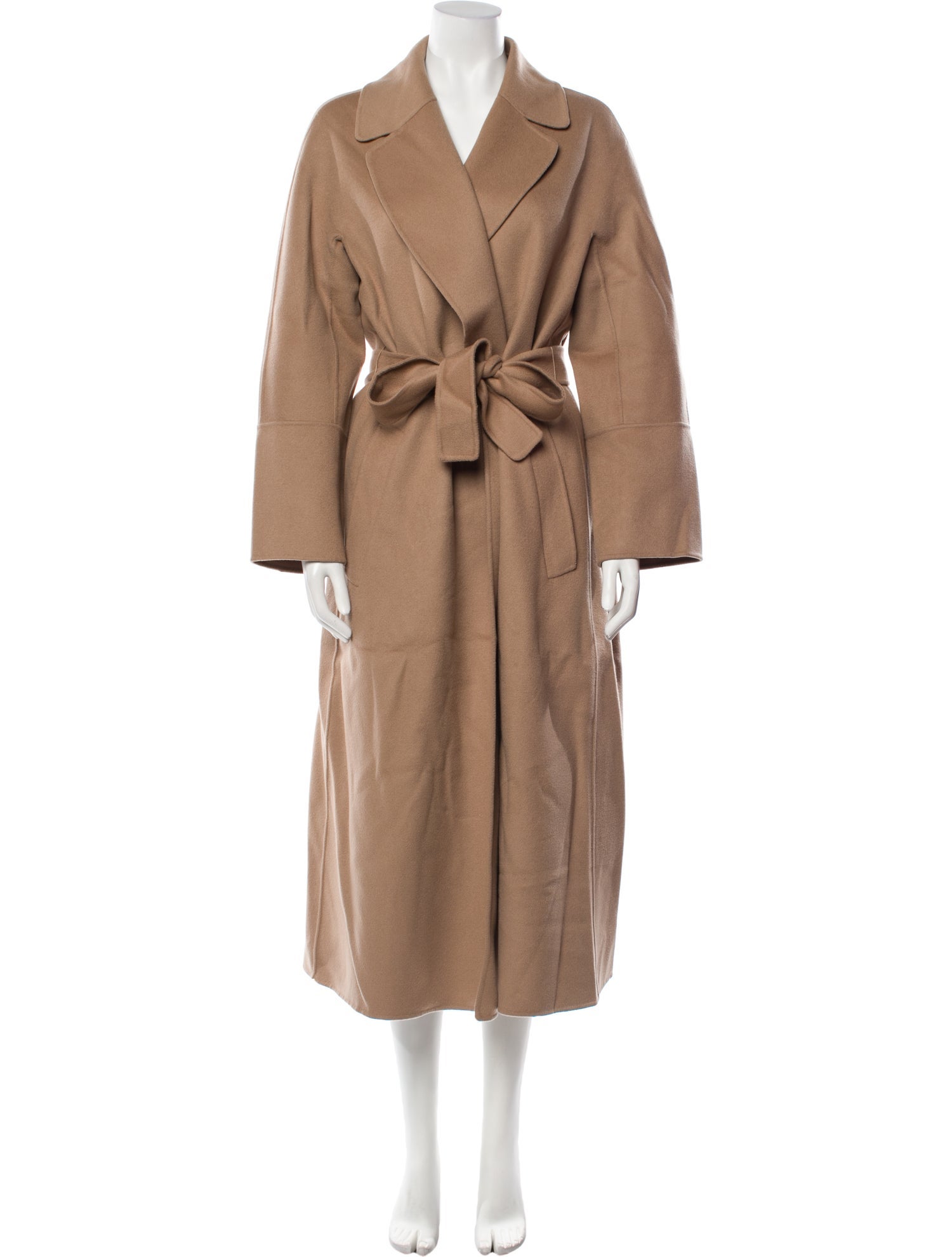 'S Max Mara Virgin Wool Trench Coat