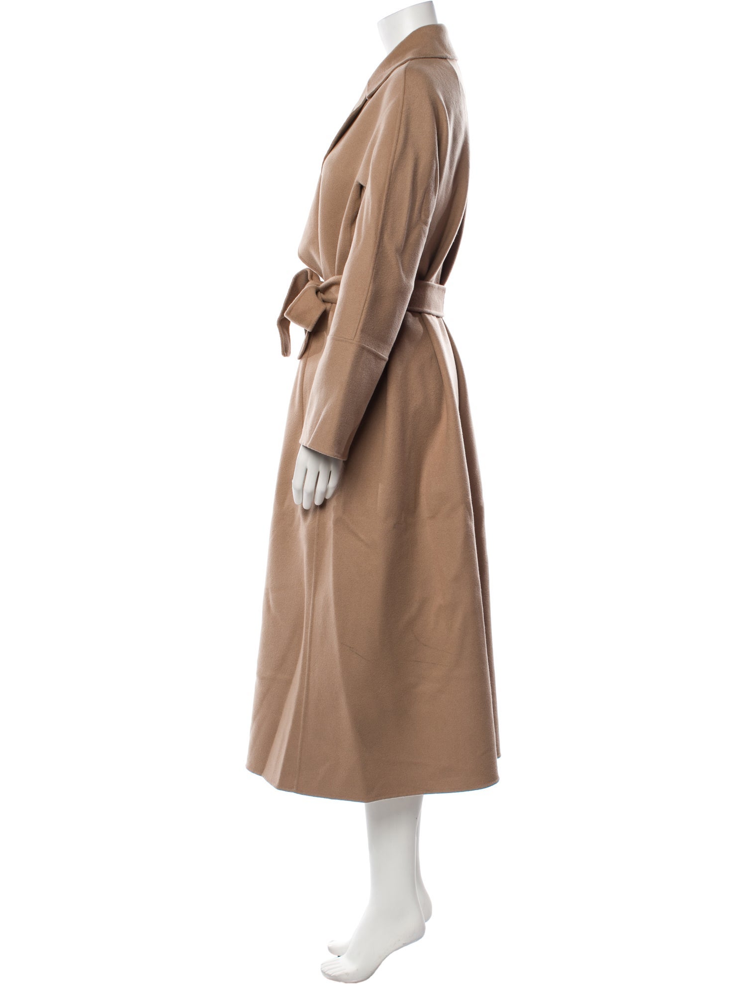 'S Max Mara Virgin Wool Trench Coat