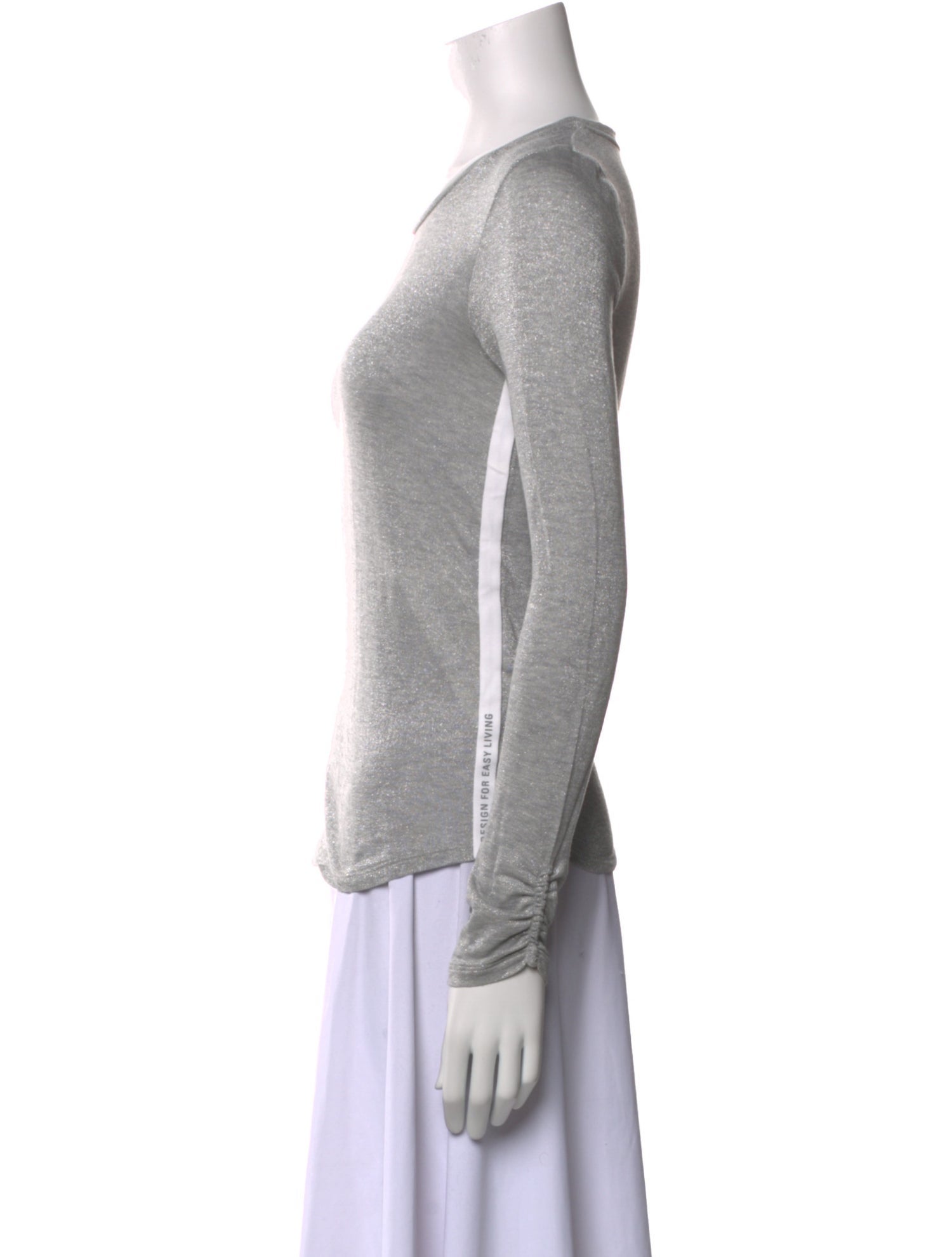 'S Max Mara Scoop Neck Long Sleeve T-Shirt