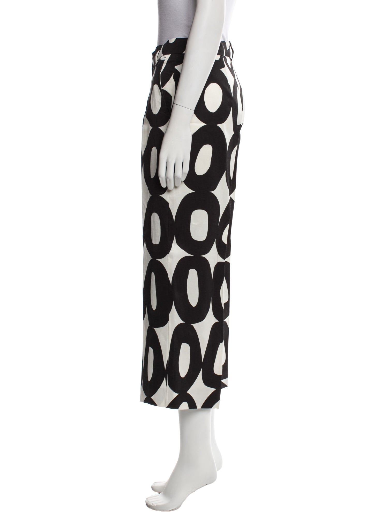 'S Max Mara Printed Wide Leg Pants