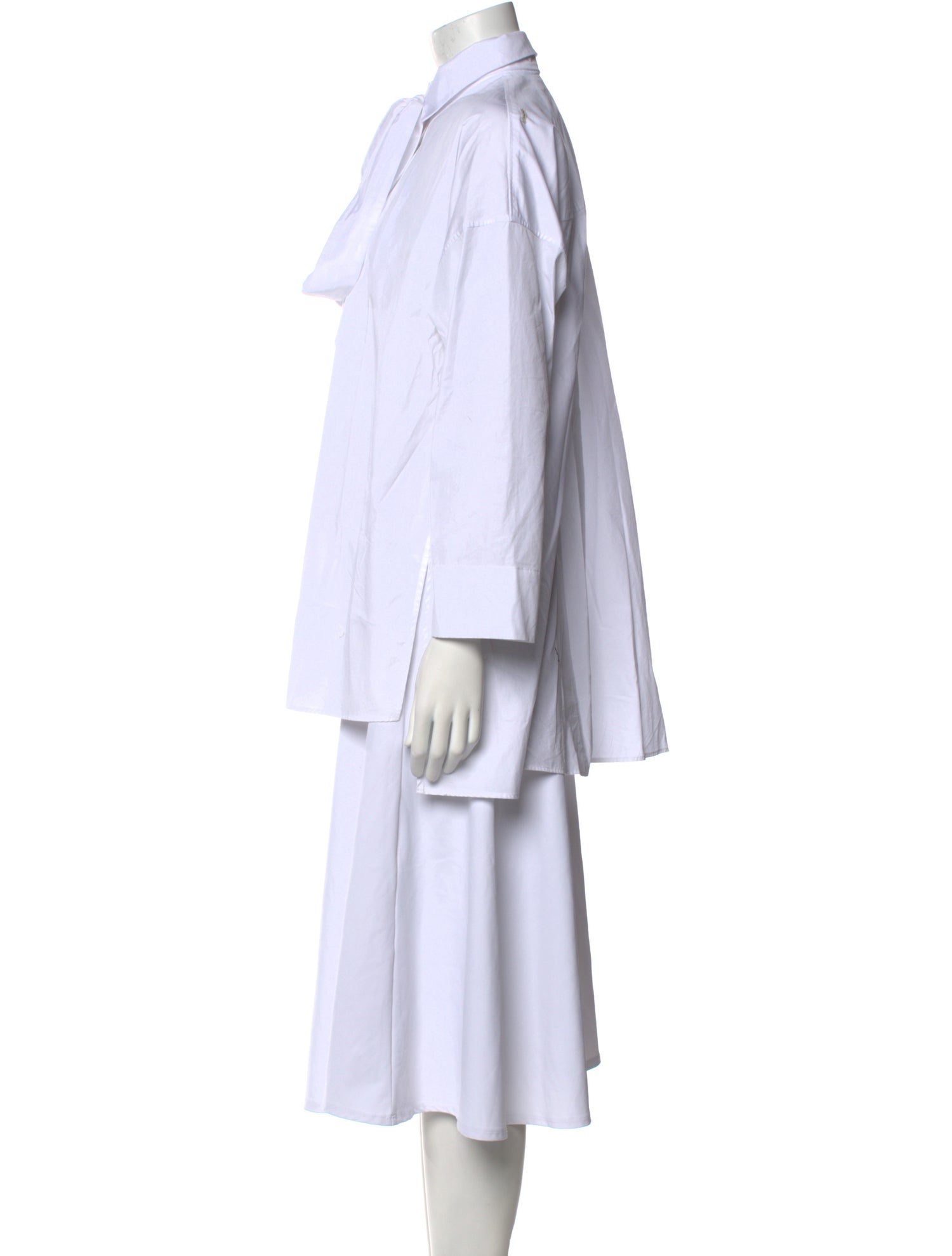 'S Max Mara Mock Neck Long Sleeve Tunic